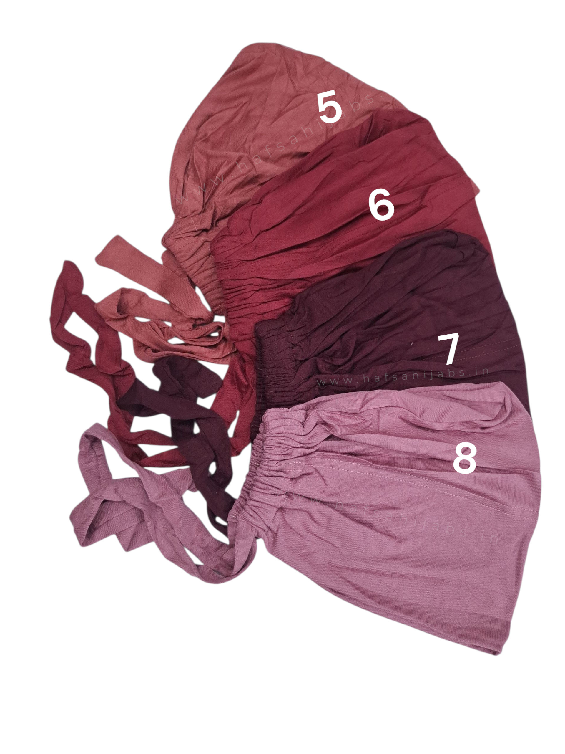 Premium Jersey Tie‑Back Hijab Cap