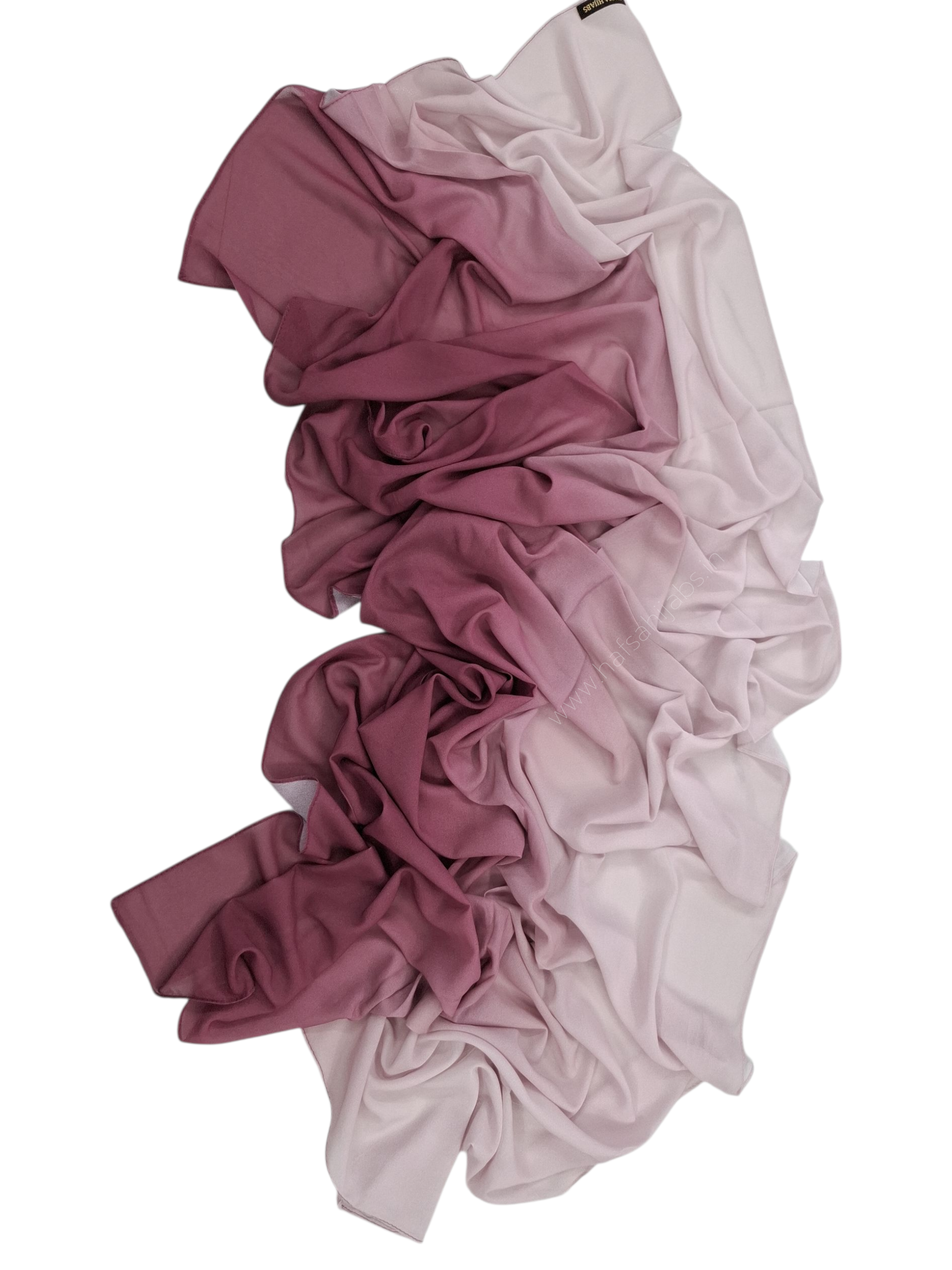 Premium Ombre Georgette Hijab – 2 m Length