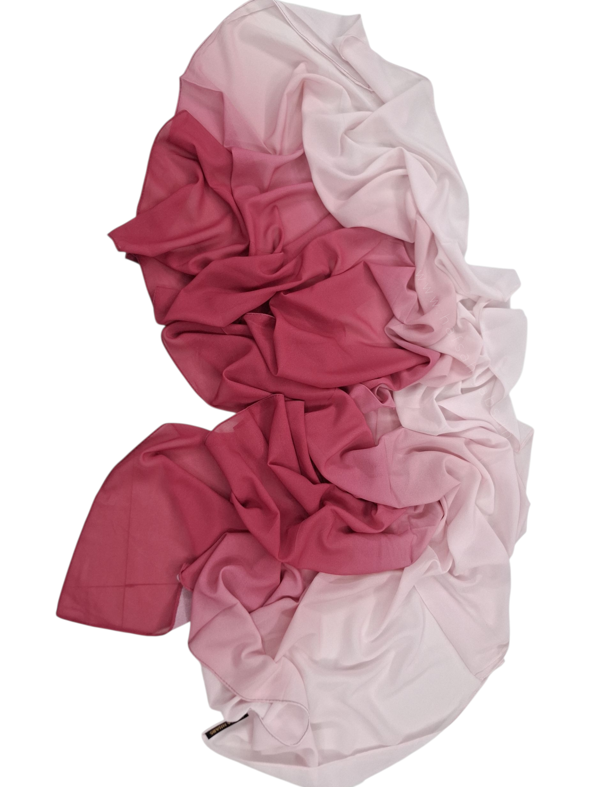 Premium Ombre soft Georgette Hijab – 2 m Length