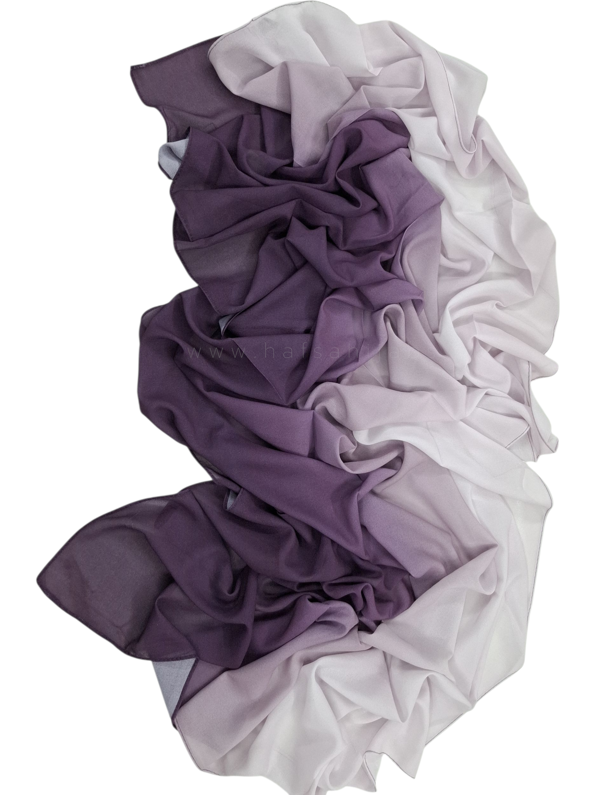 Premium Ombre soft Georgette Hijab – 2 m Length