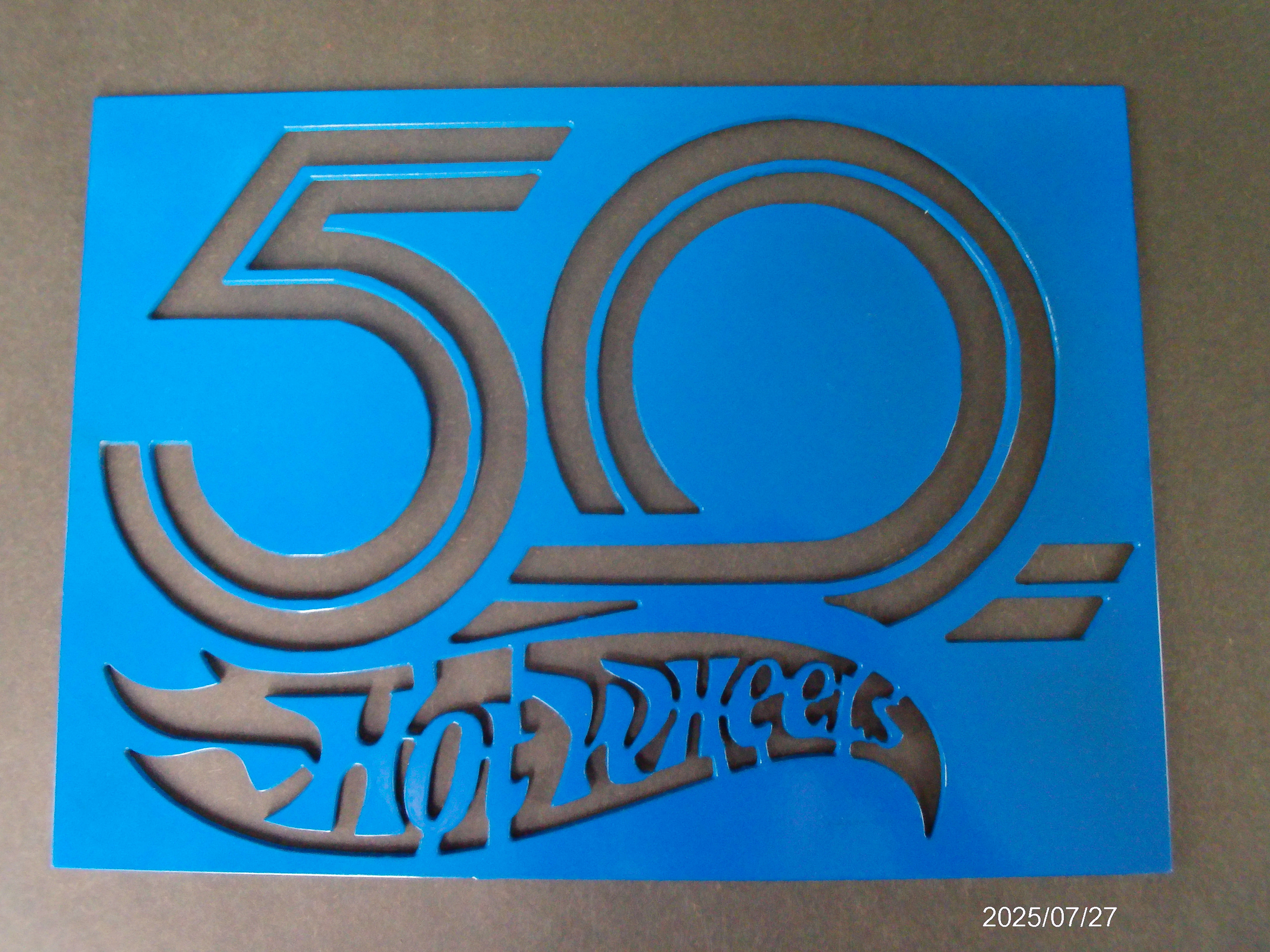 Hot Wheels 50th Anniversary Logo 