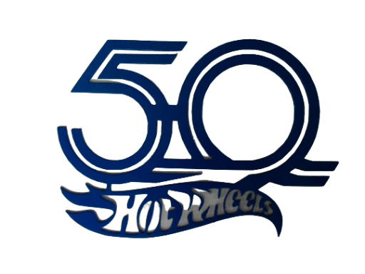 Hot Wheels 50th Anniversary Logo