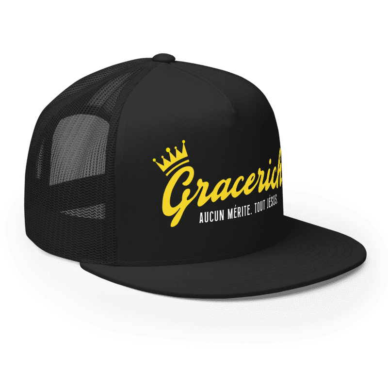 Gracerich: aucun mérite. tout Jésus. - casquette