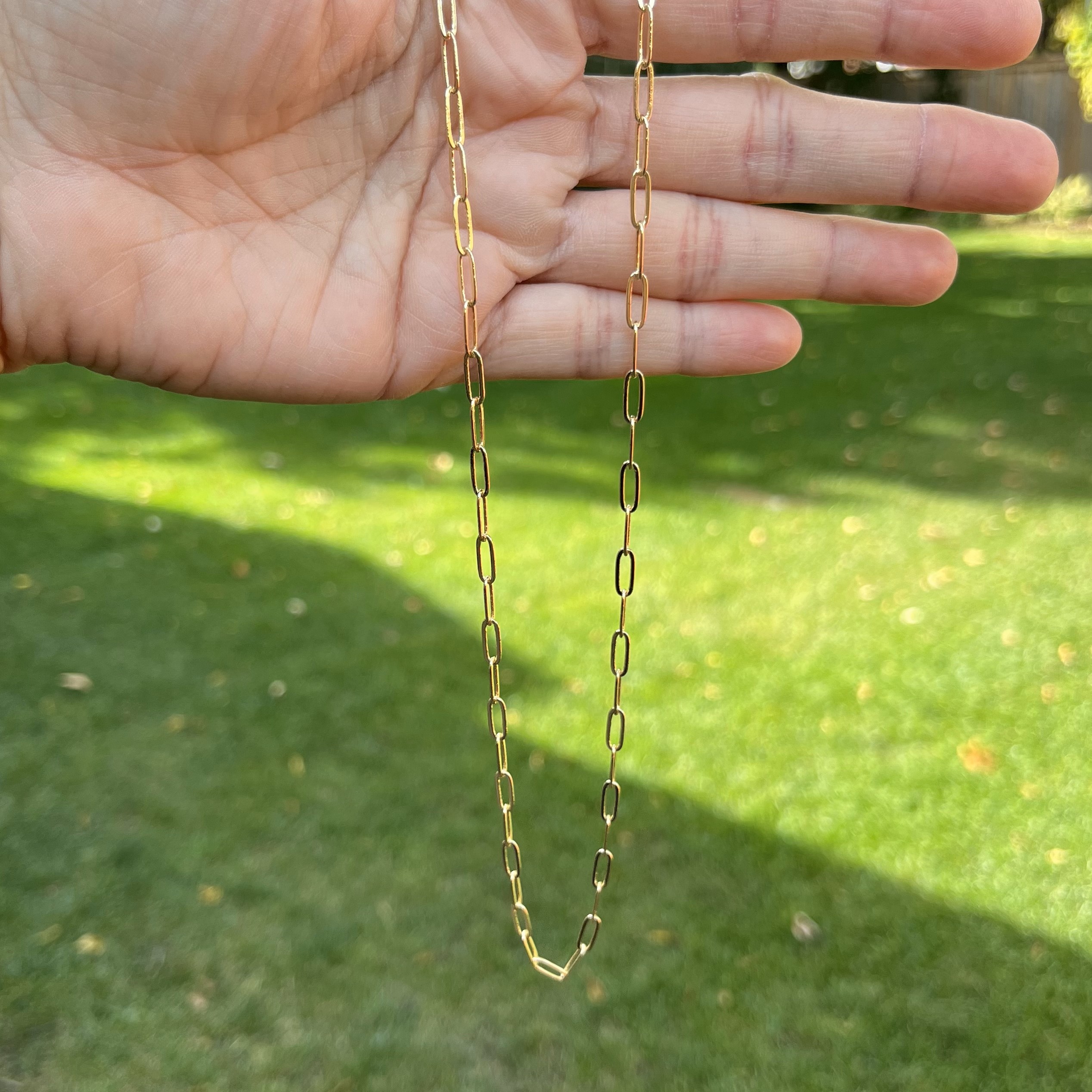 paperclip necklace