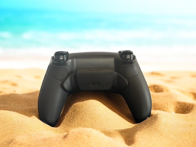 Manette ps5 full click de souris + 2 palette 