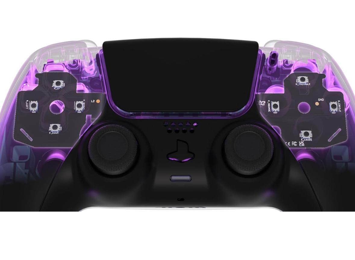 Montage de click de souris sur tout les boutons de votre Manette de Ps5 couleur au choix 