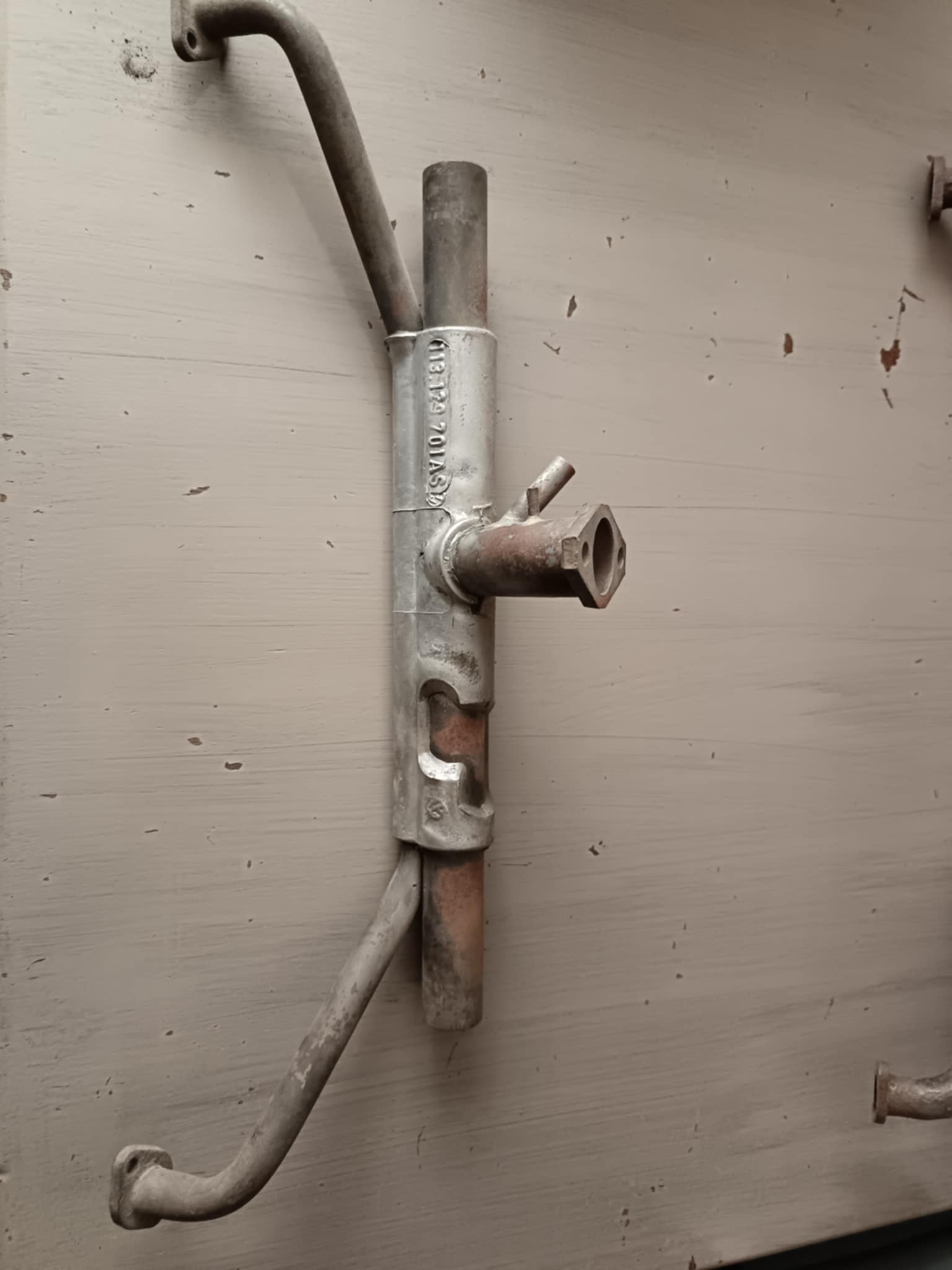 Pipe double admission 