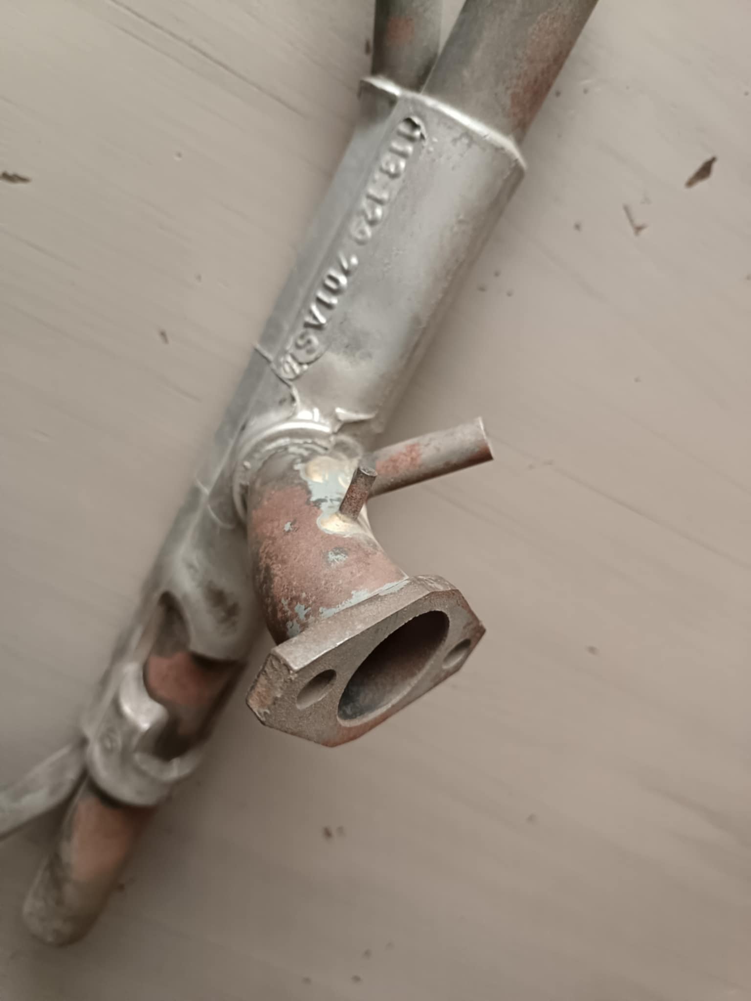 Pipe double admission 