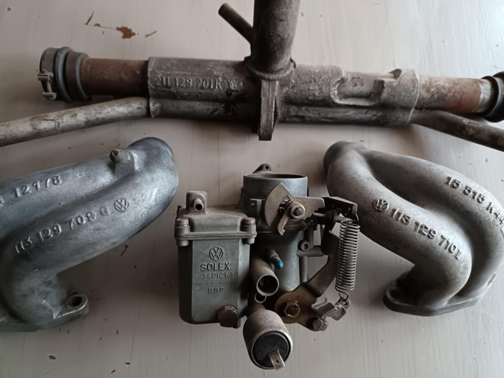 Kit carburation double admission à dépression 