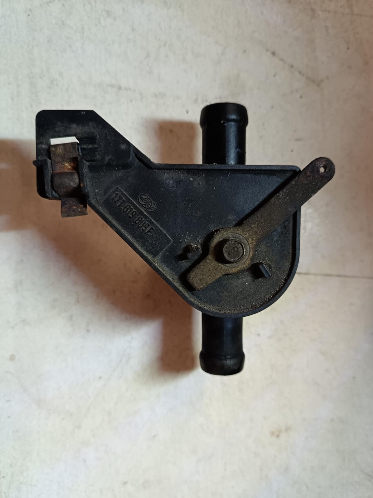Vanne de chauffage pour cabine avant pour vw t3