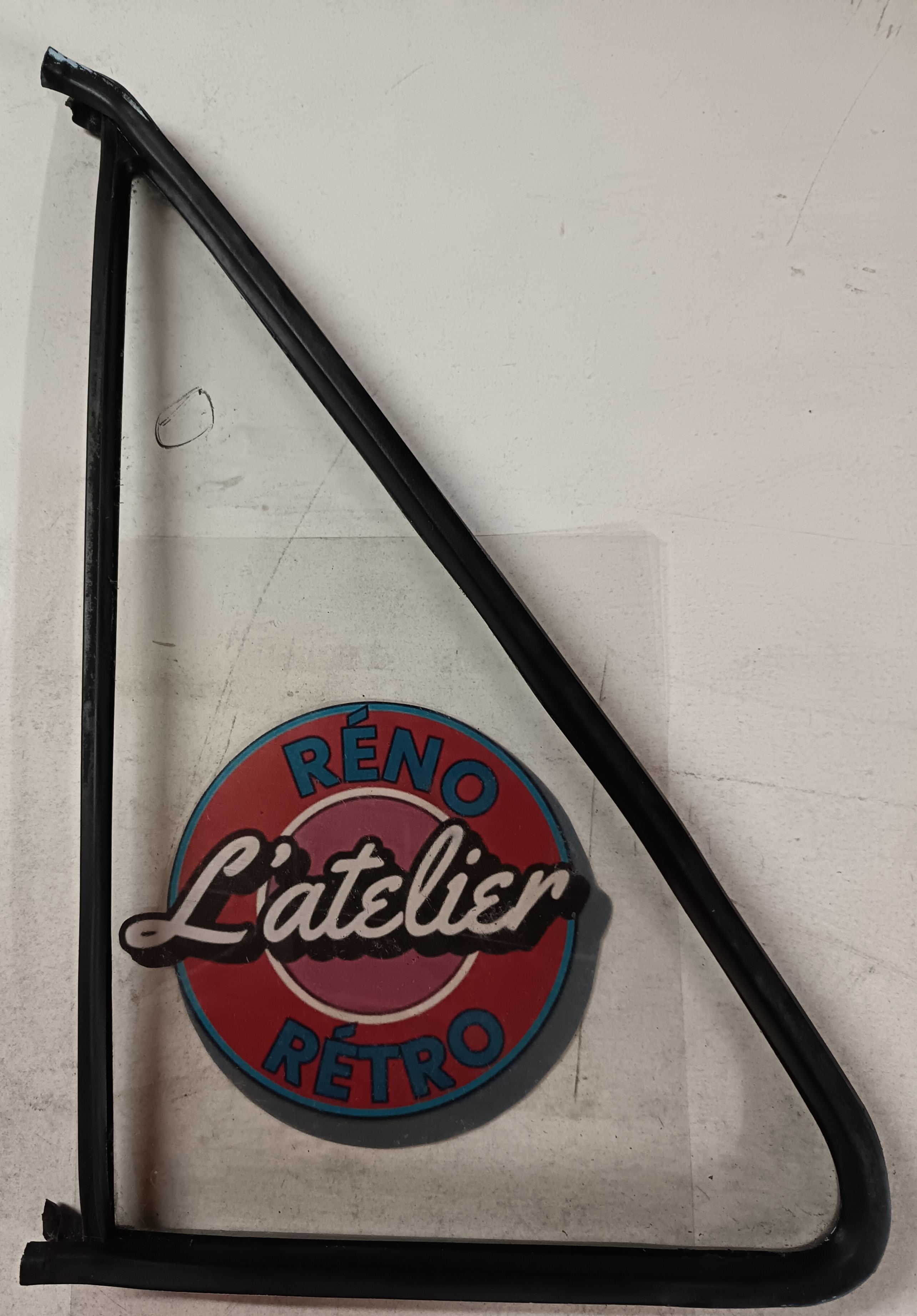 Vitre déflecteur fixe droite passager avec sont joint d'entourage vw transporter t3 t25 caravelle joker 4x4 syncro