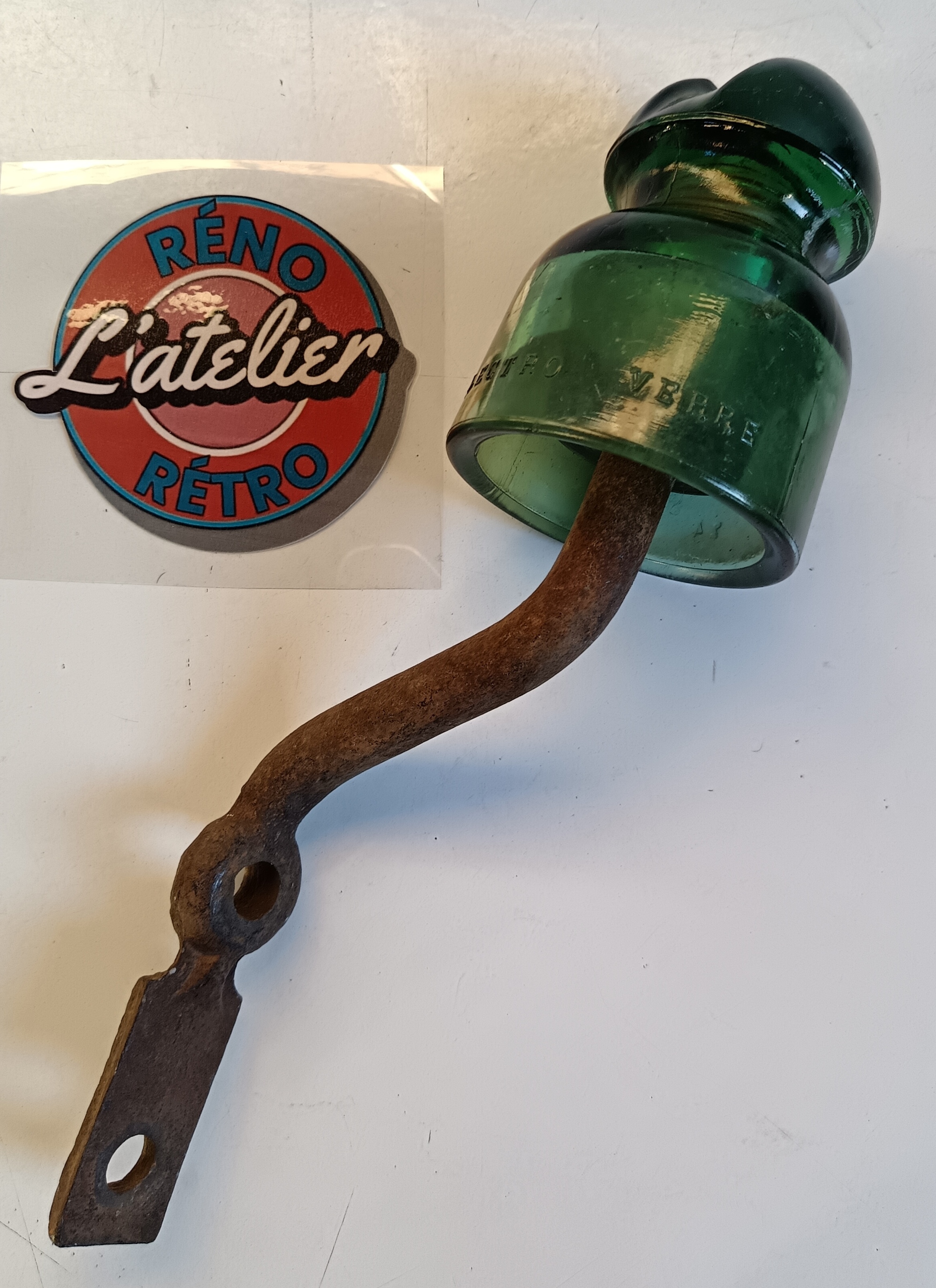 Isolateur électrique vintage 