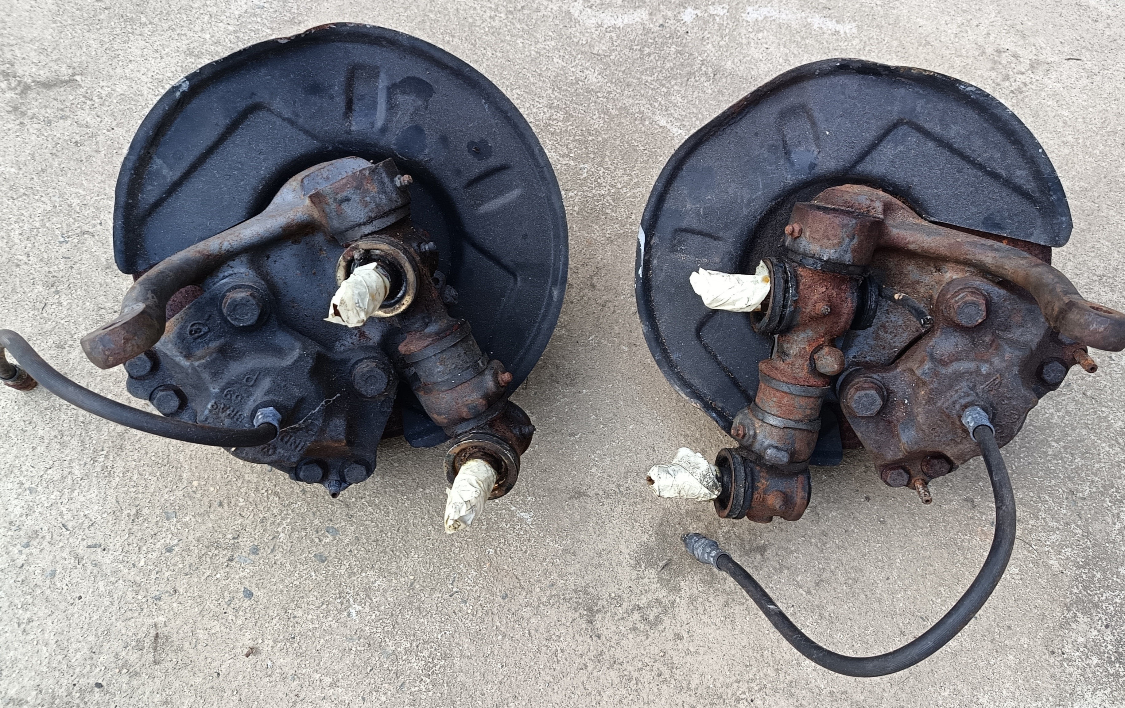 Kit frein à disque et train avant a pivot vw combi brésilien 