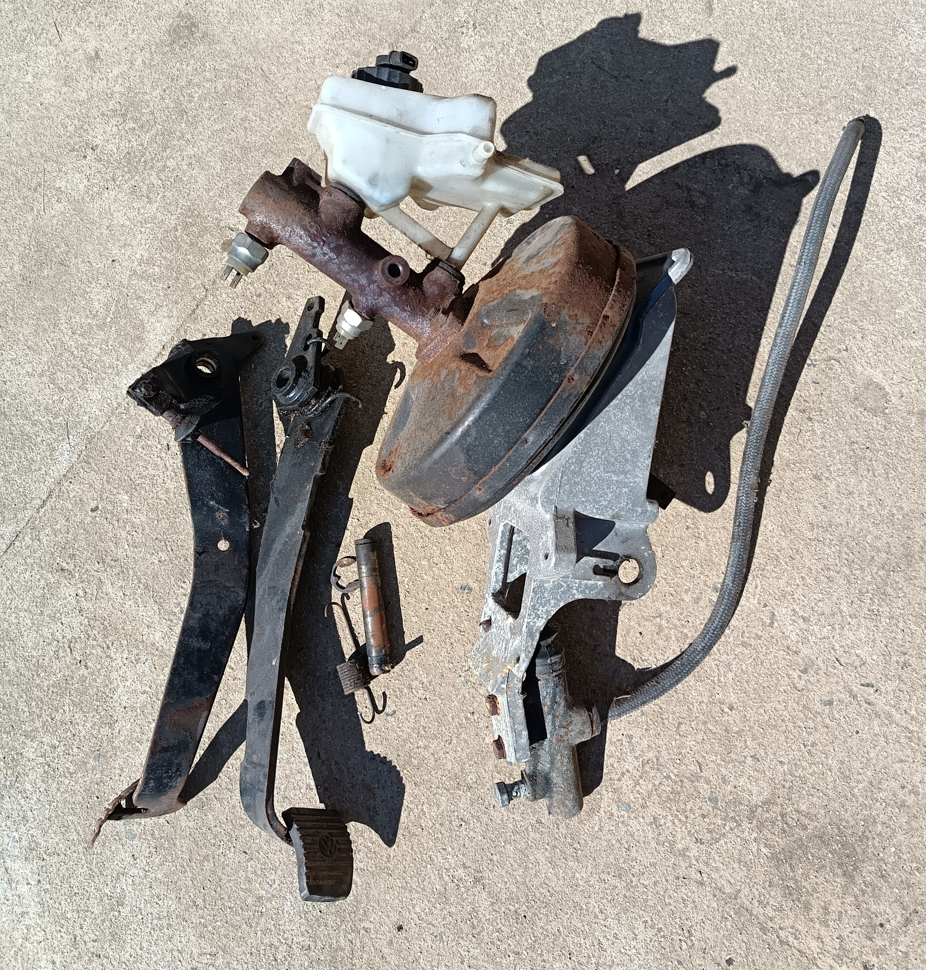 Ensemble pédalier complet vw t3