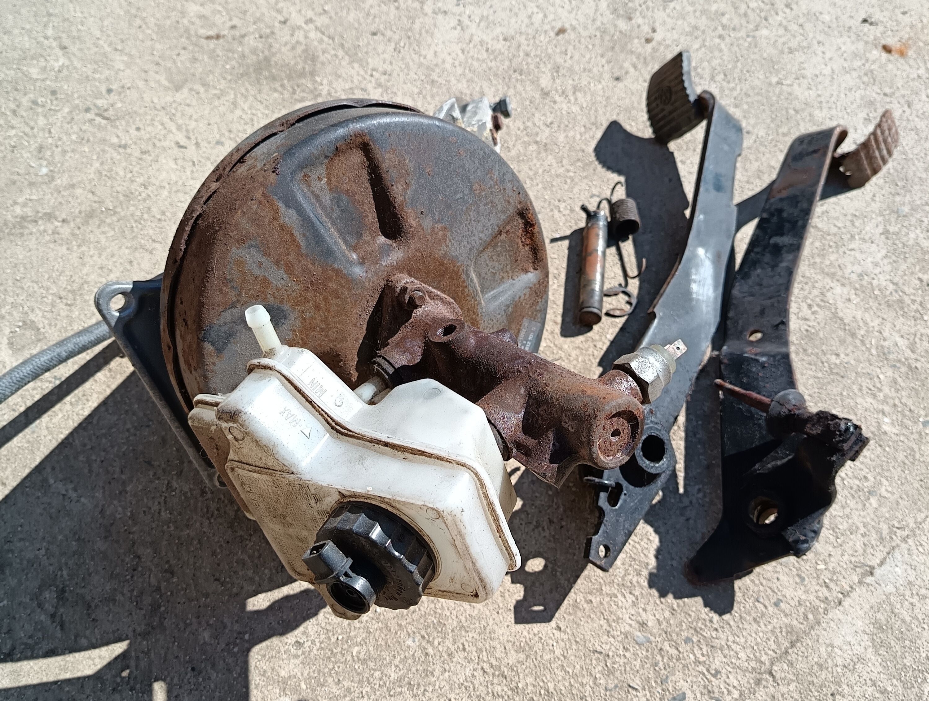 Ensemble pédalier complet vw t3