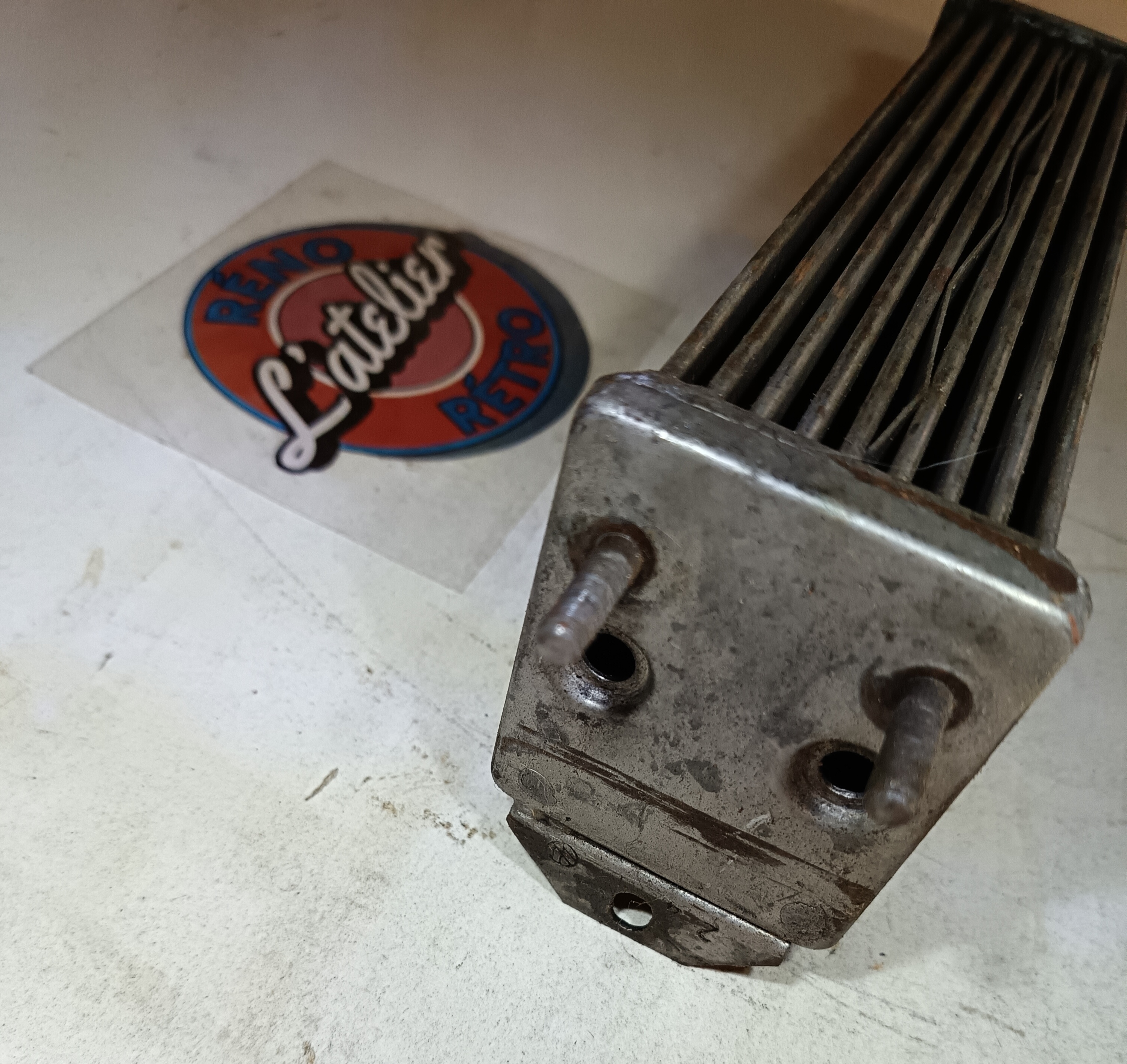 Radiateur huile pied moulé 