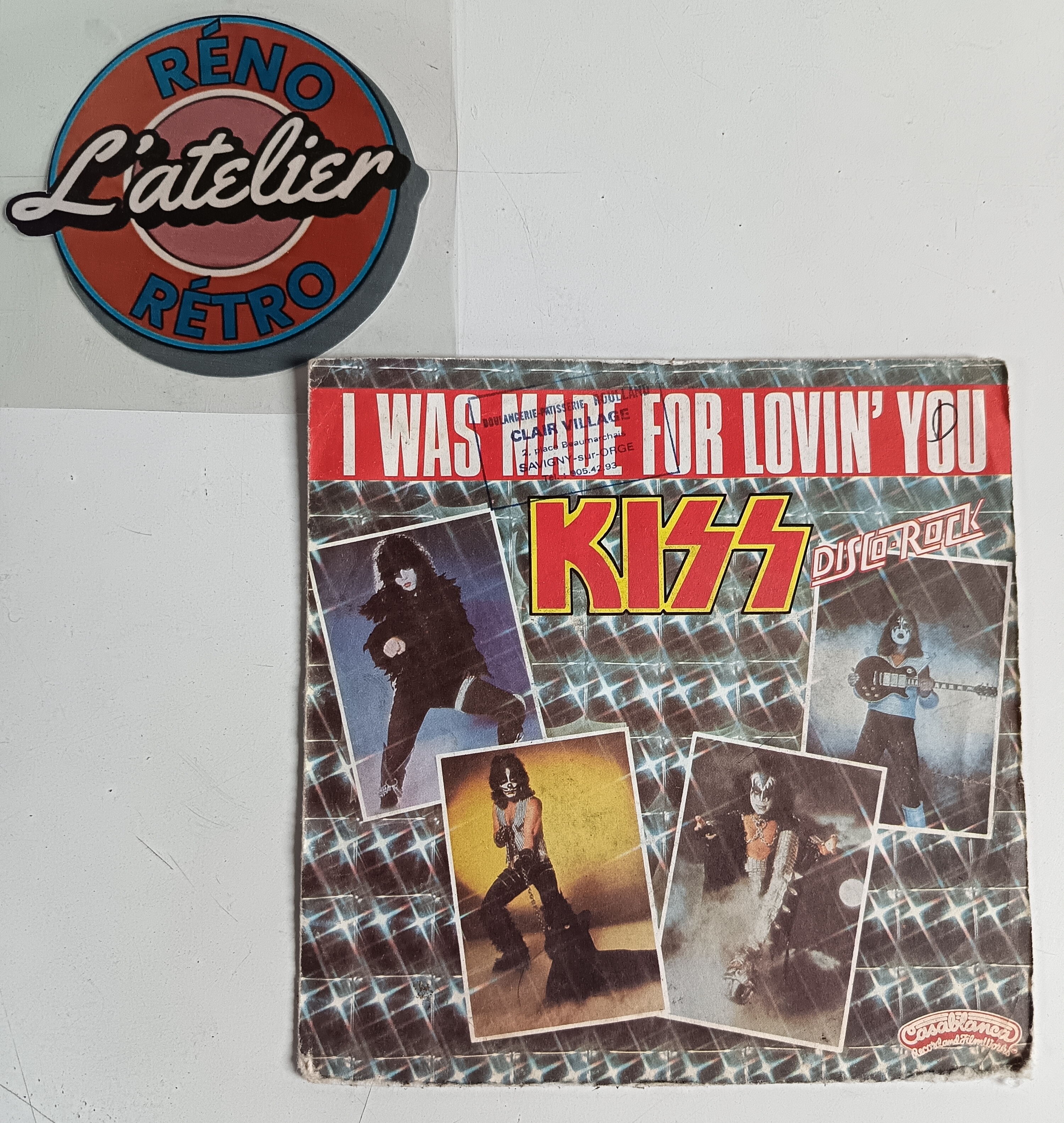 Kiss I was made for lovin' you