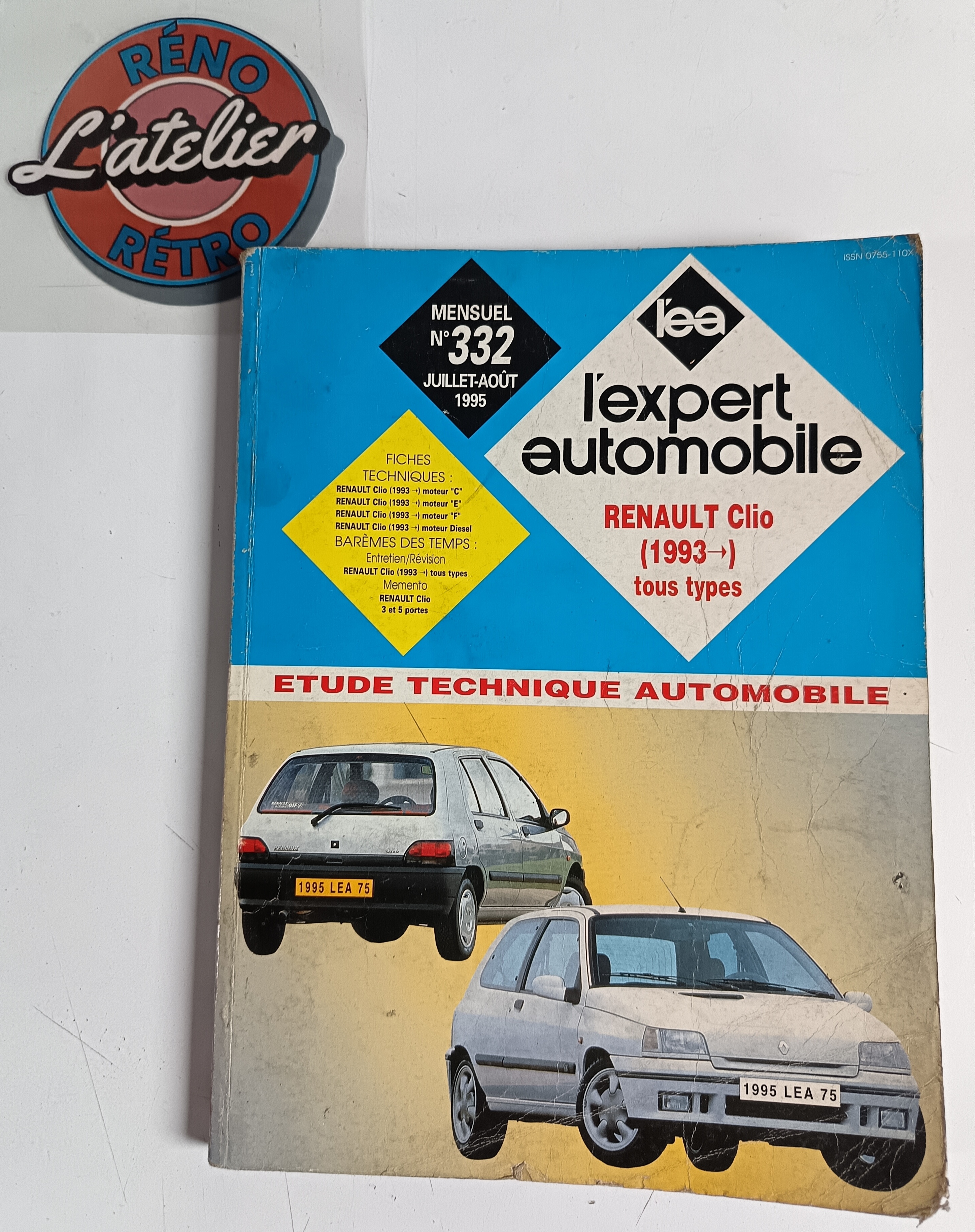Rta Renault Clio tous types depuis 1993