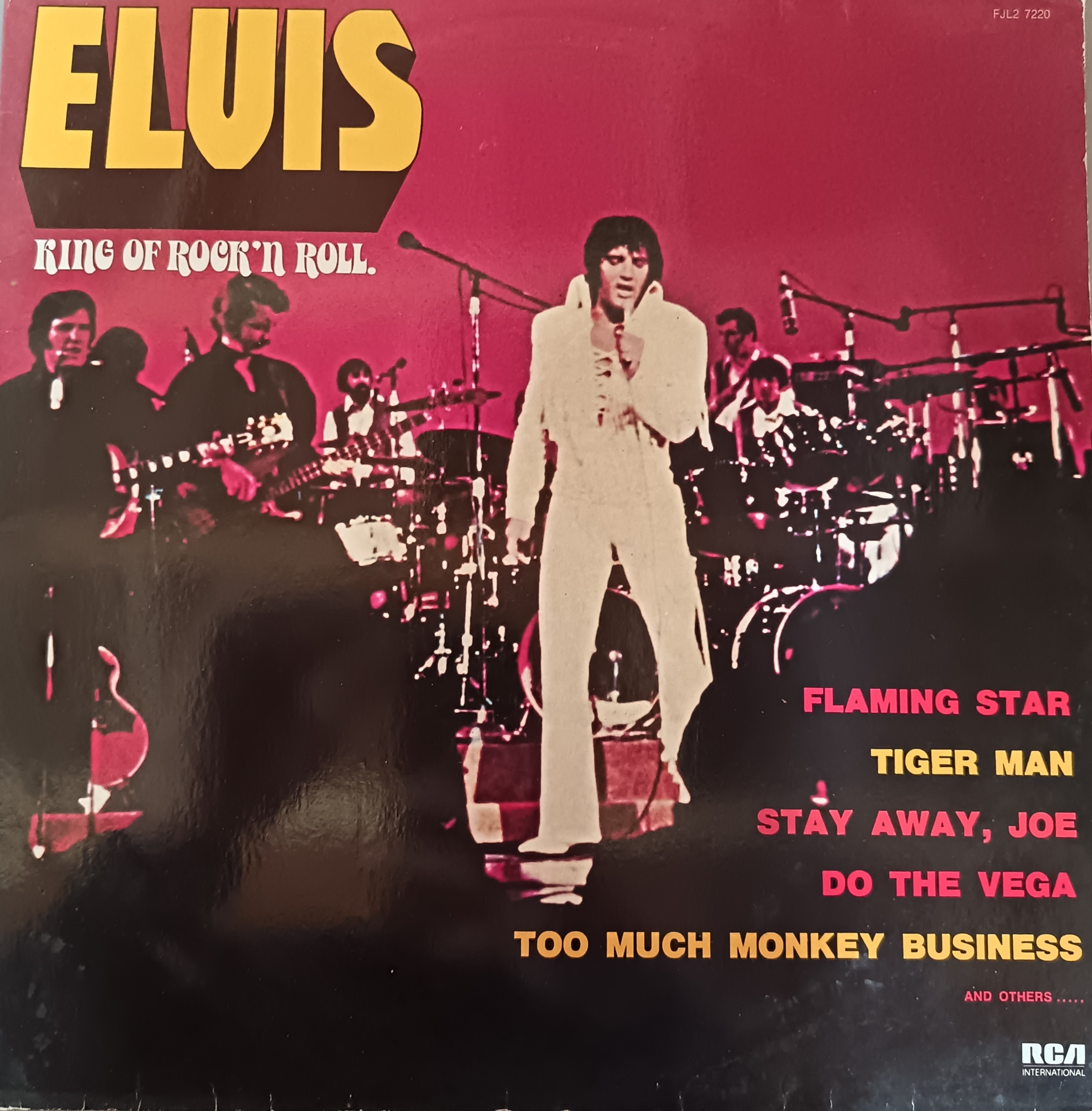 Elvis Presley king of rock'n roll