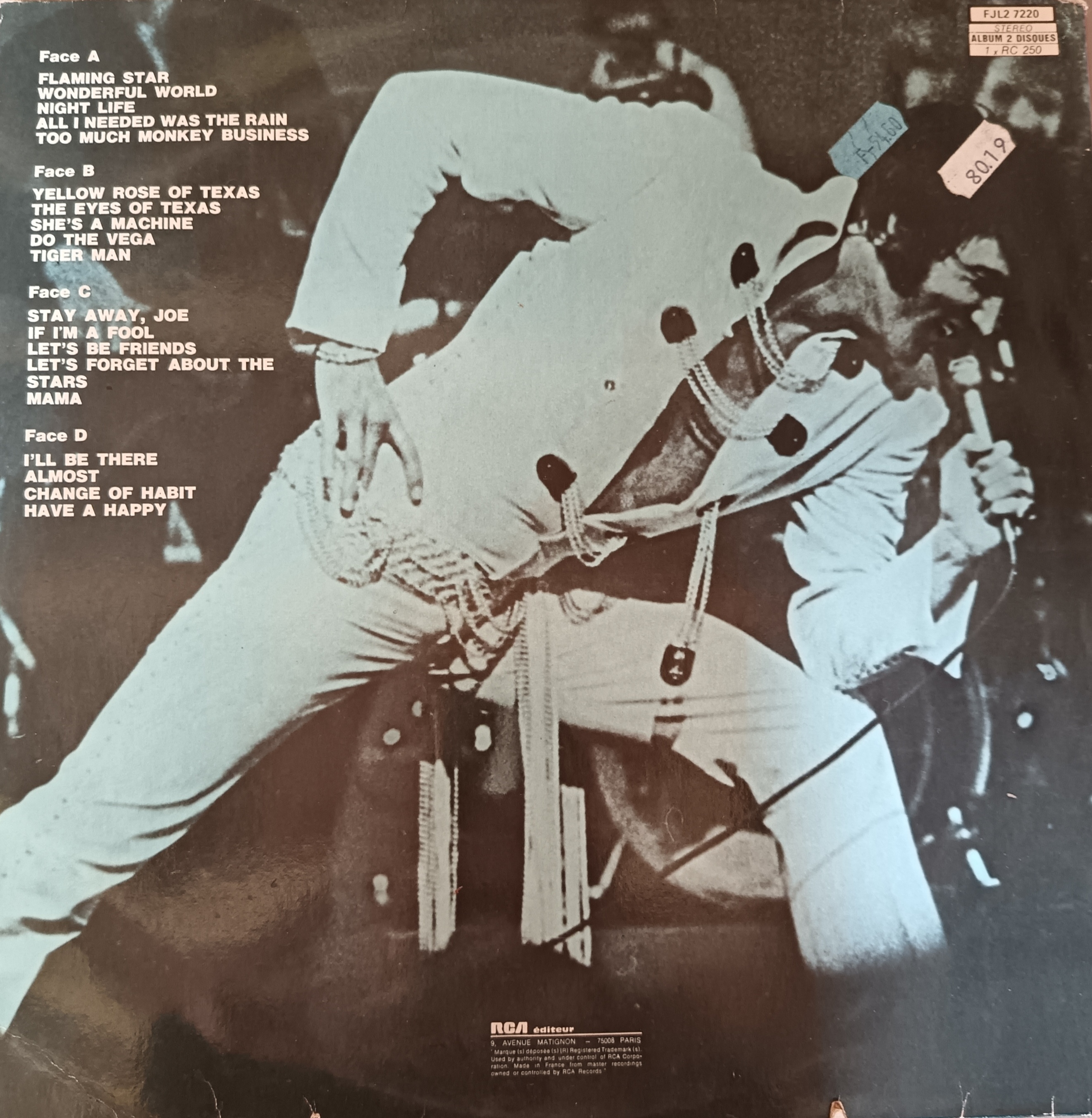 Elvis Presley king of rock'n roll