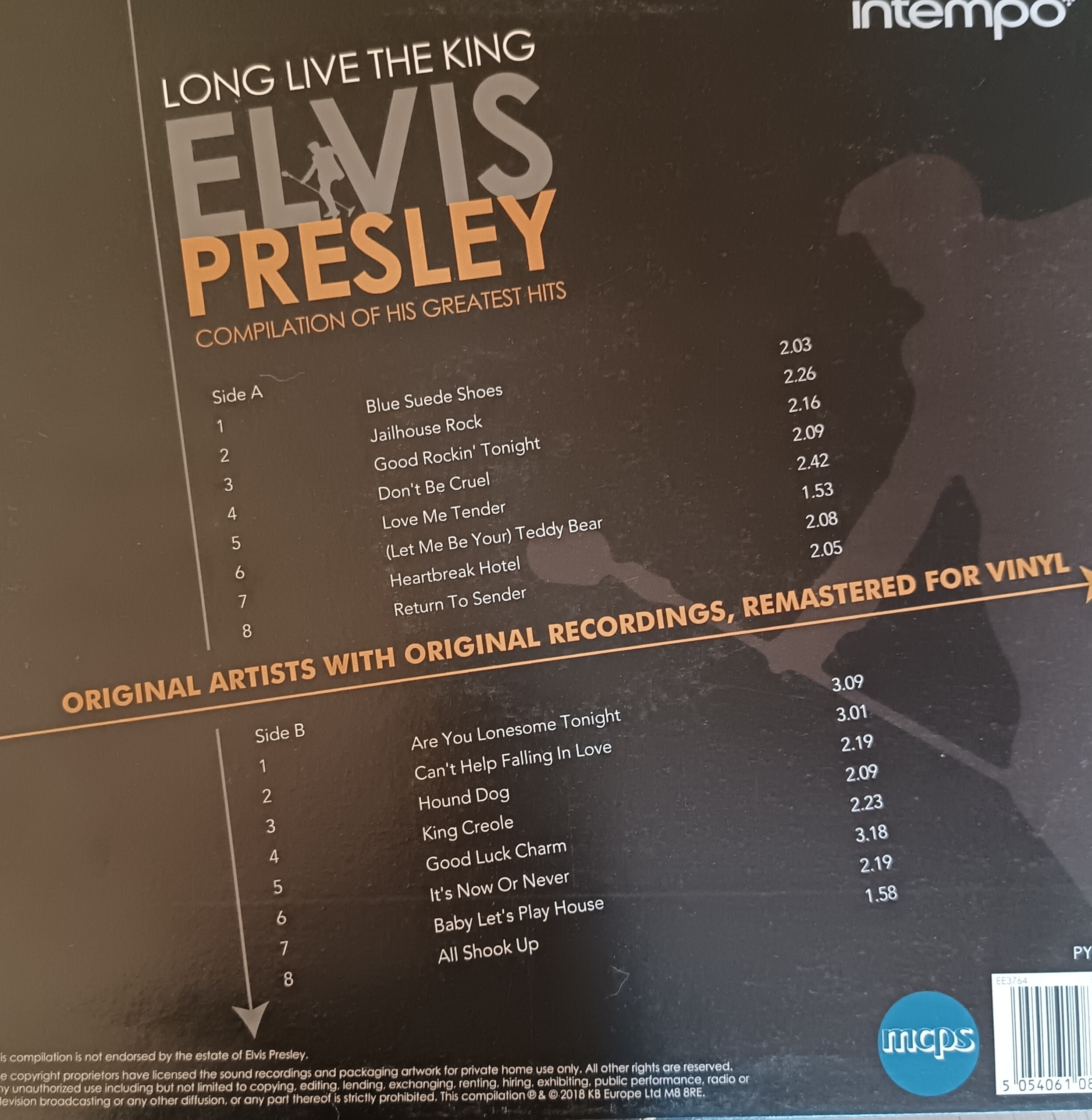 Elvis Presley long live the king