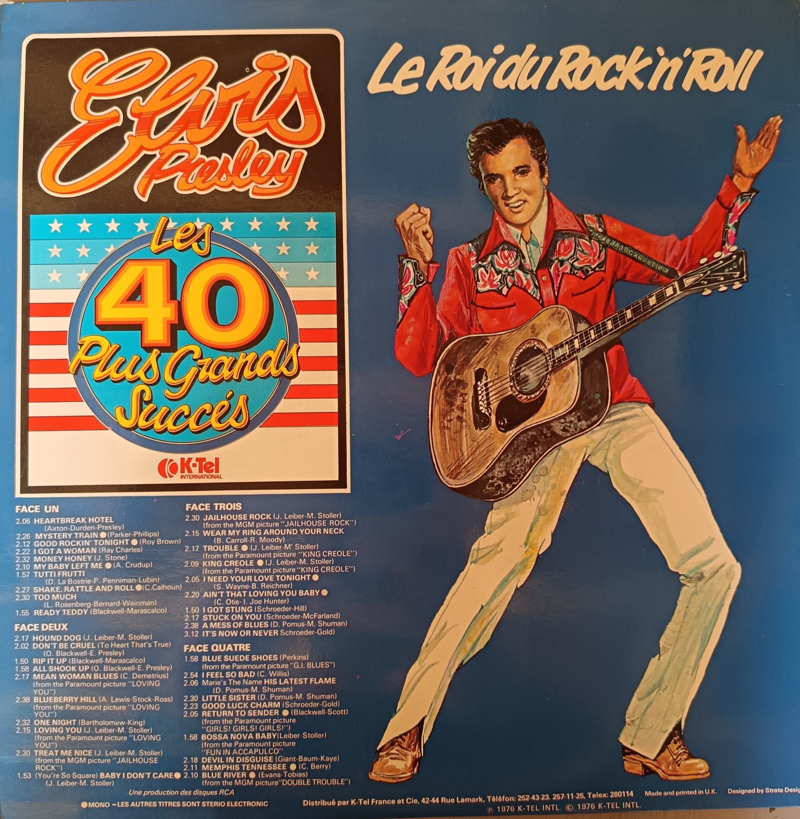 Elvis Presley les 40 plus grand succès 