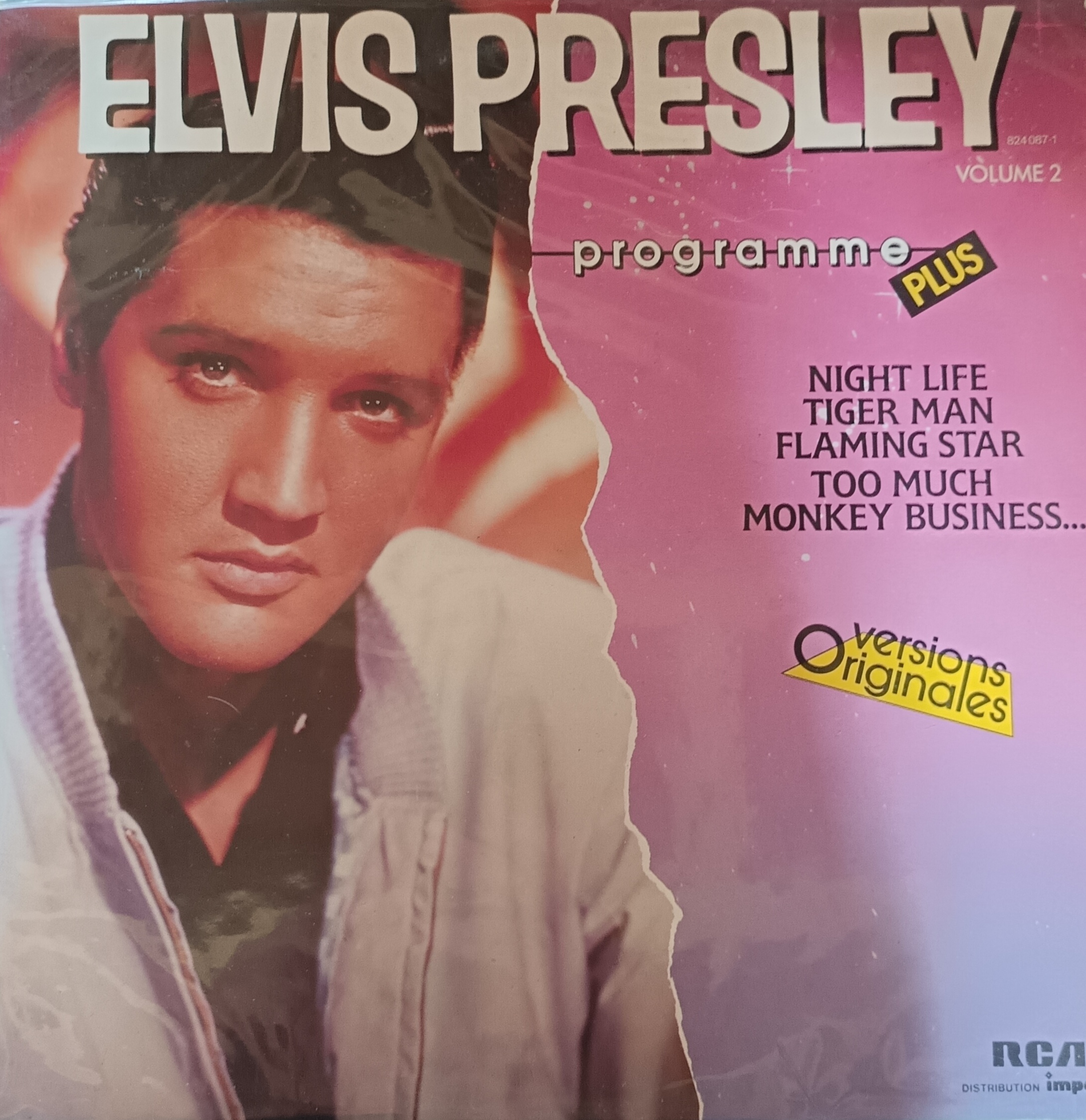 Elvis Presley night life tiger man flaming star too much monkey business