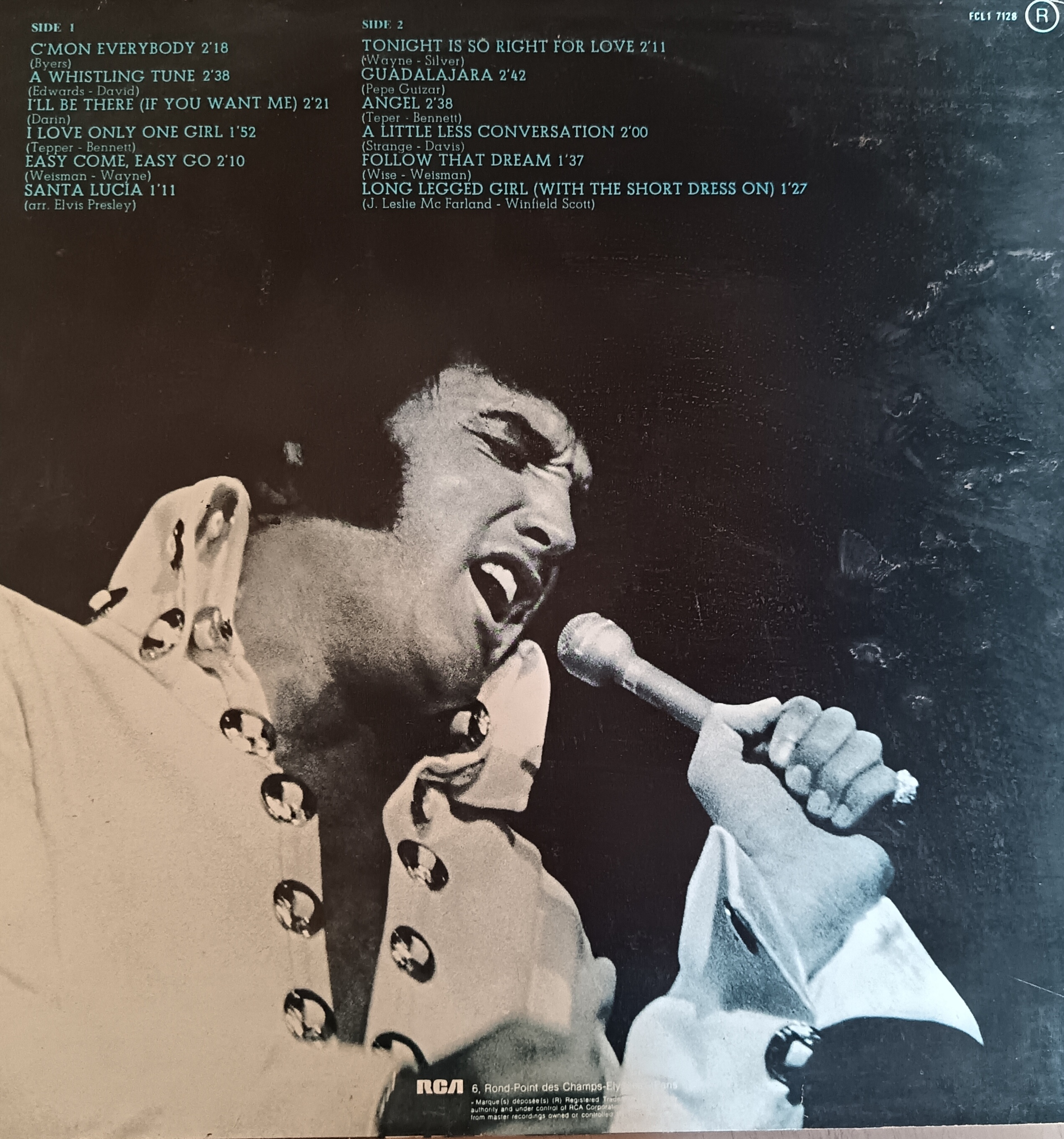 Elvis Presley c'mon everybody