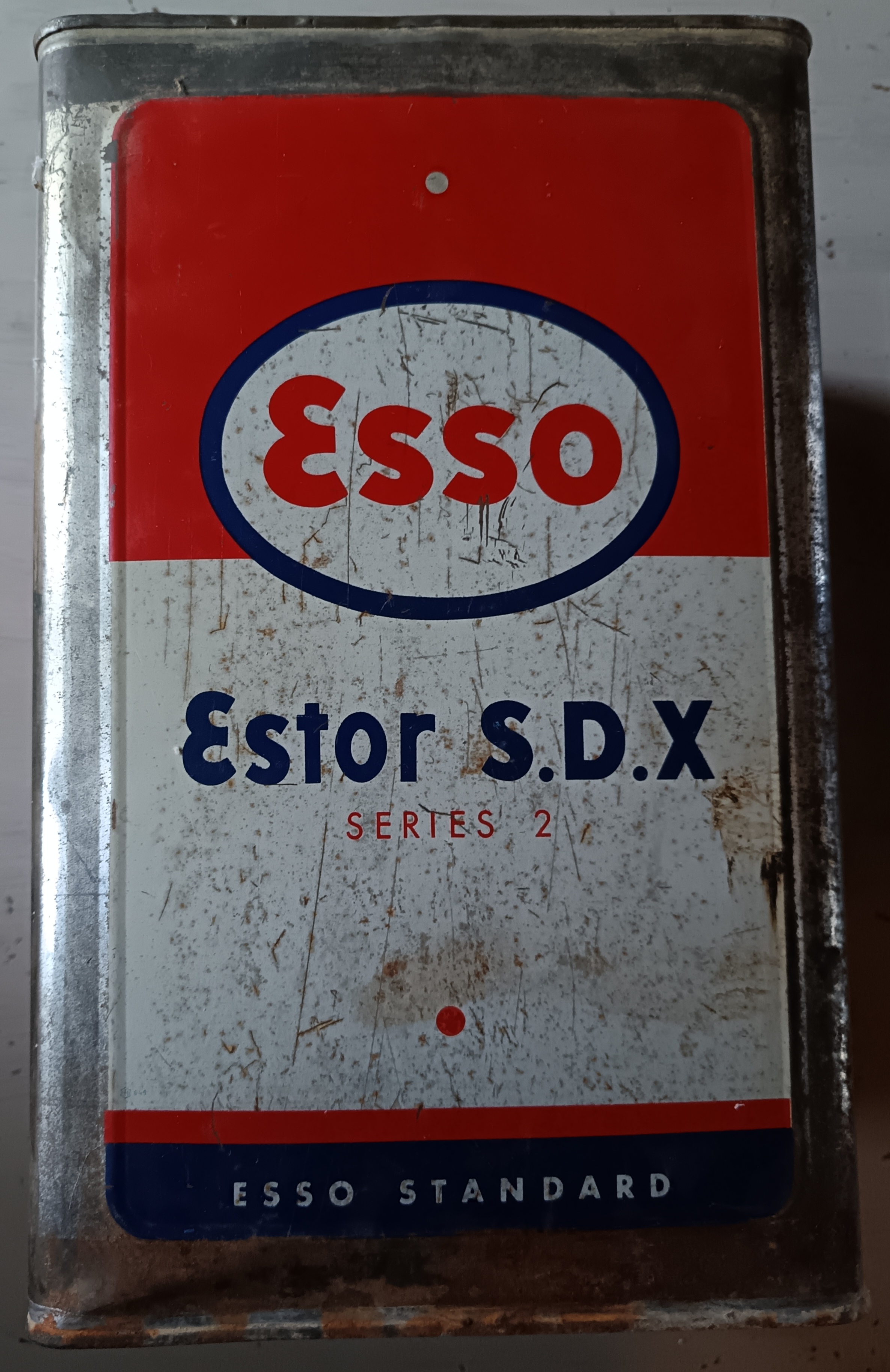 Bidon déco ESSO estor S.D.X Série 2