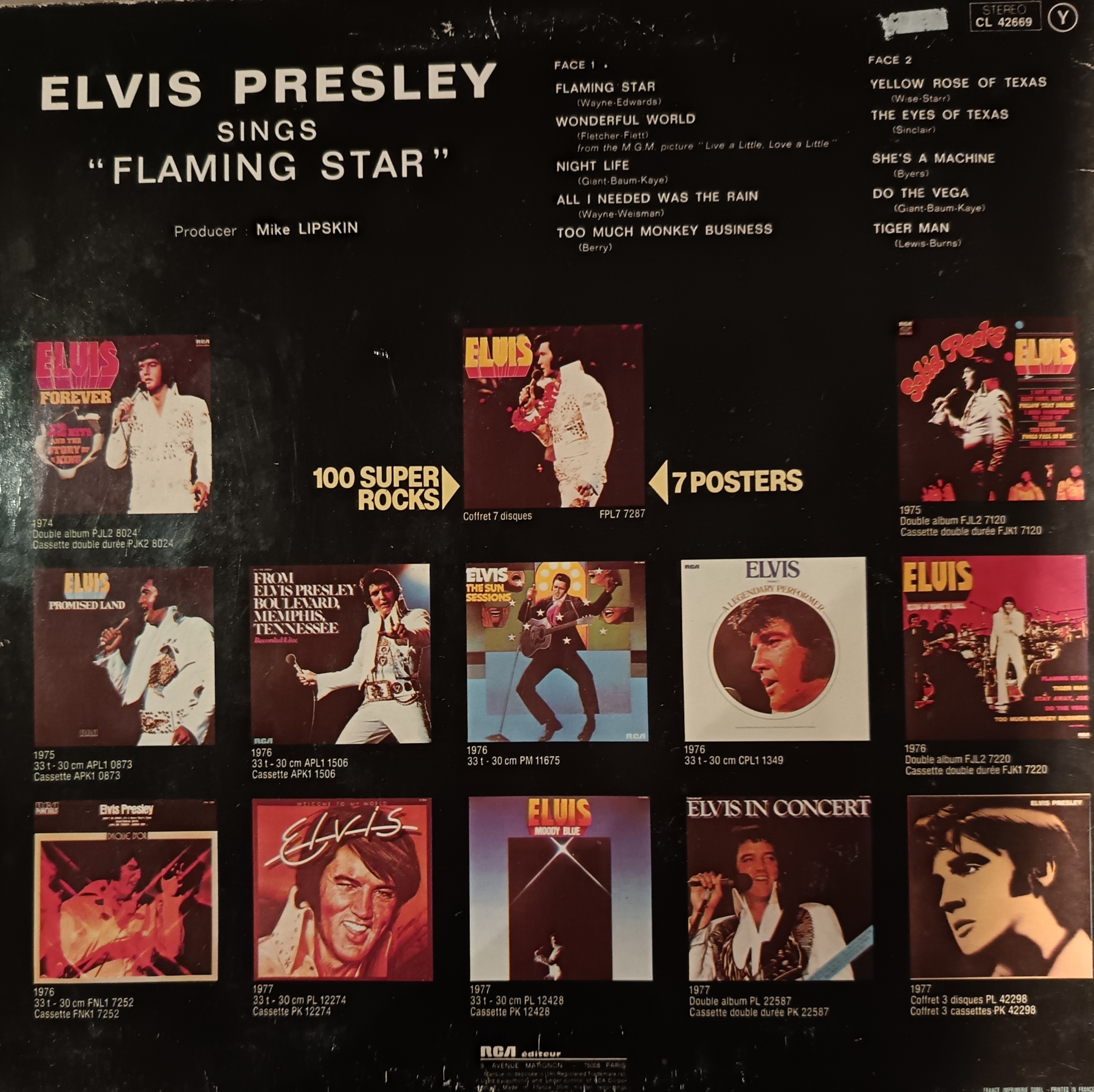 Elvis Sings Flaming Star