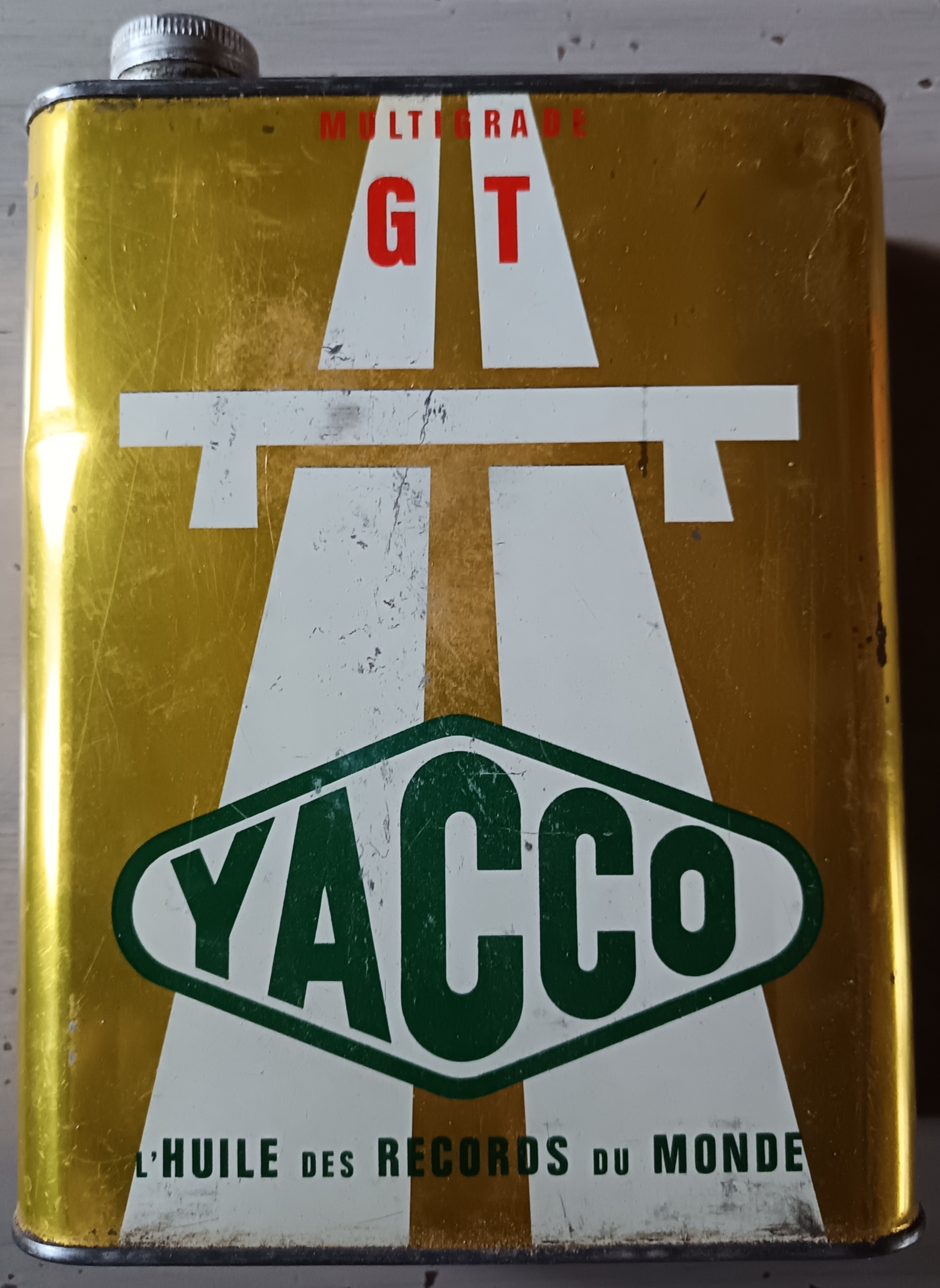 Bidon déco GT YACCO
