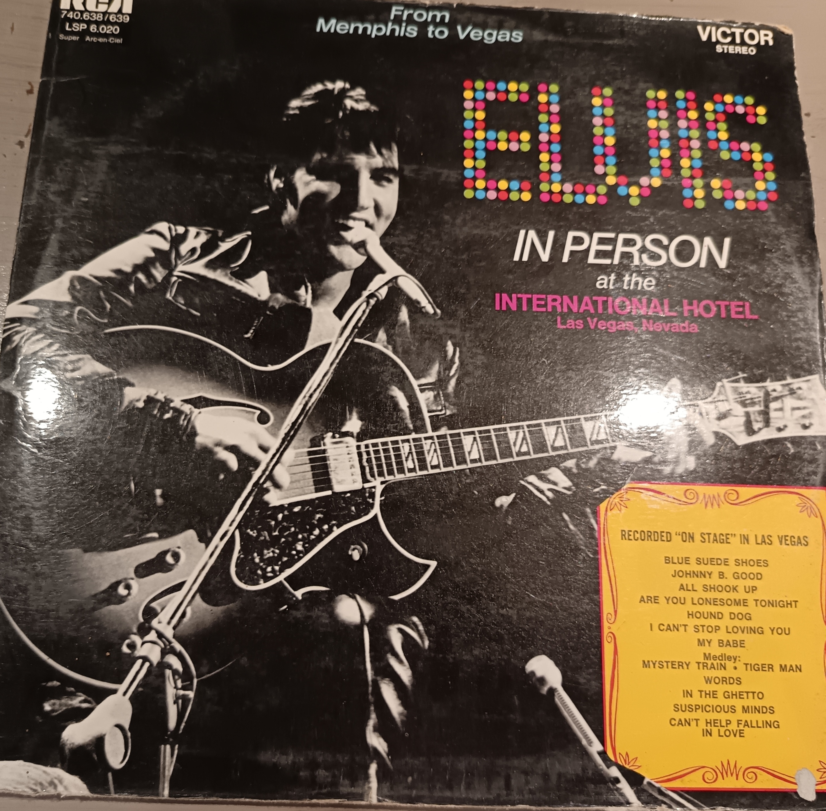 Vinyle Elvis Presley - In Person At The International Hotel