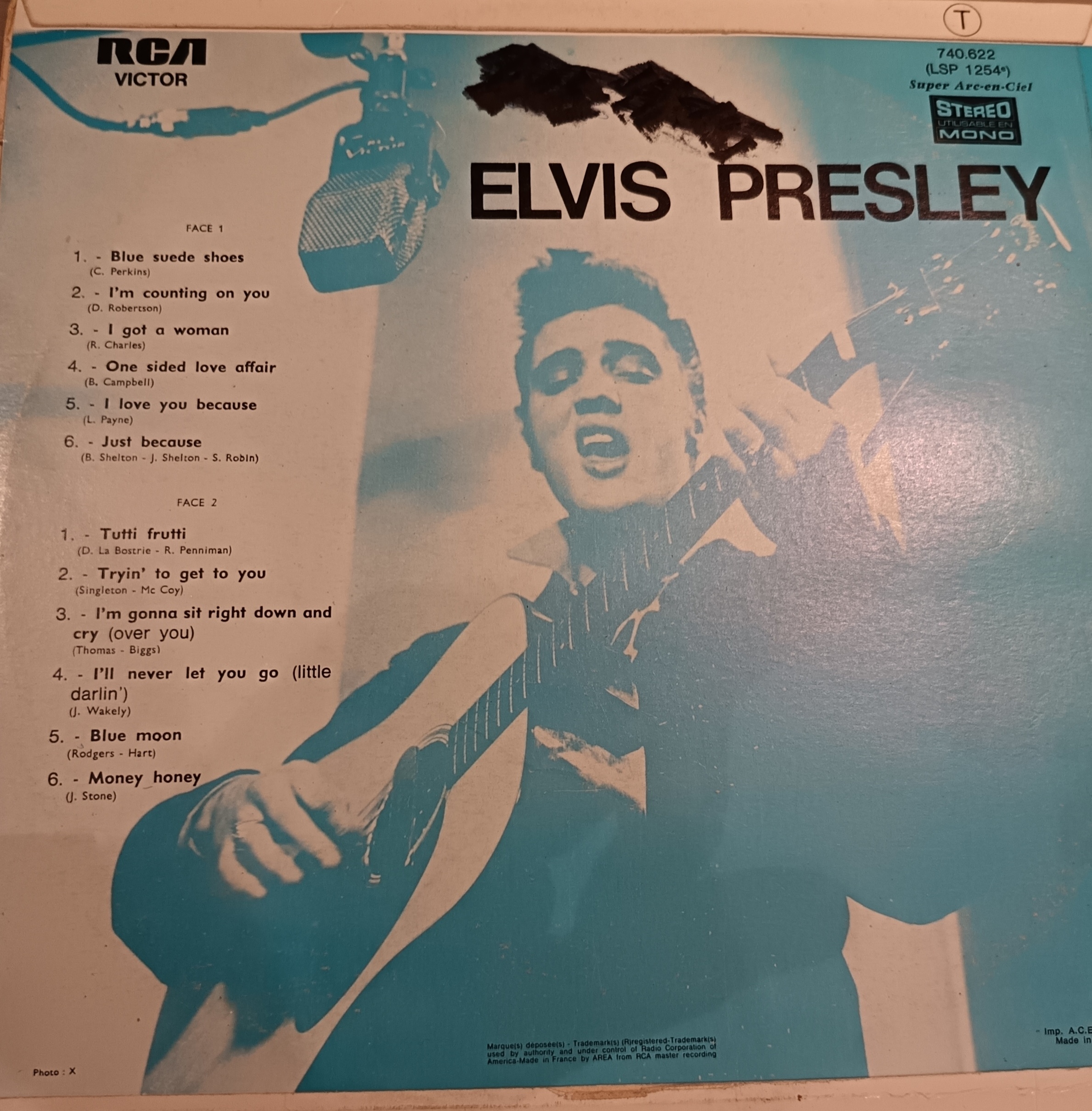 Elvis Presley – Album vinyle