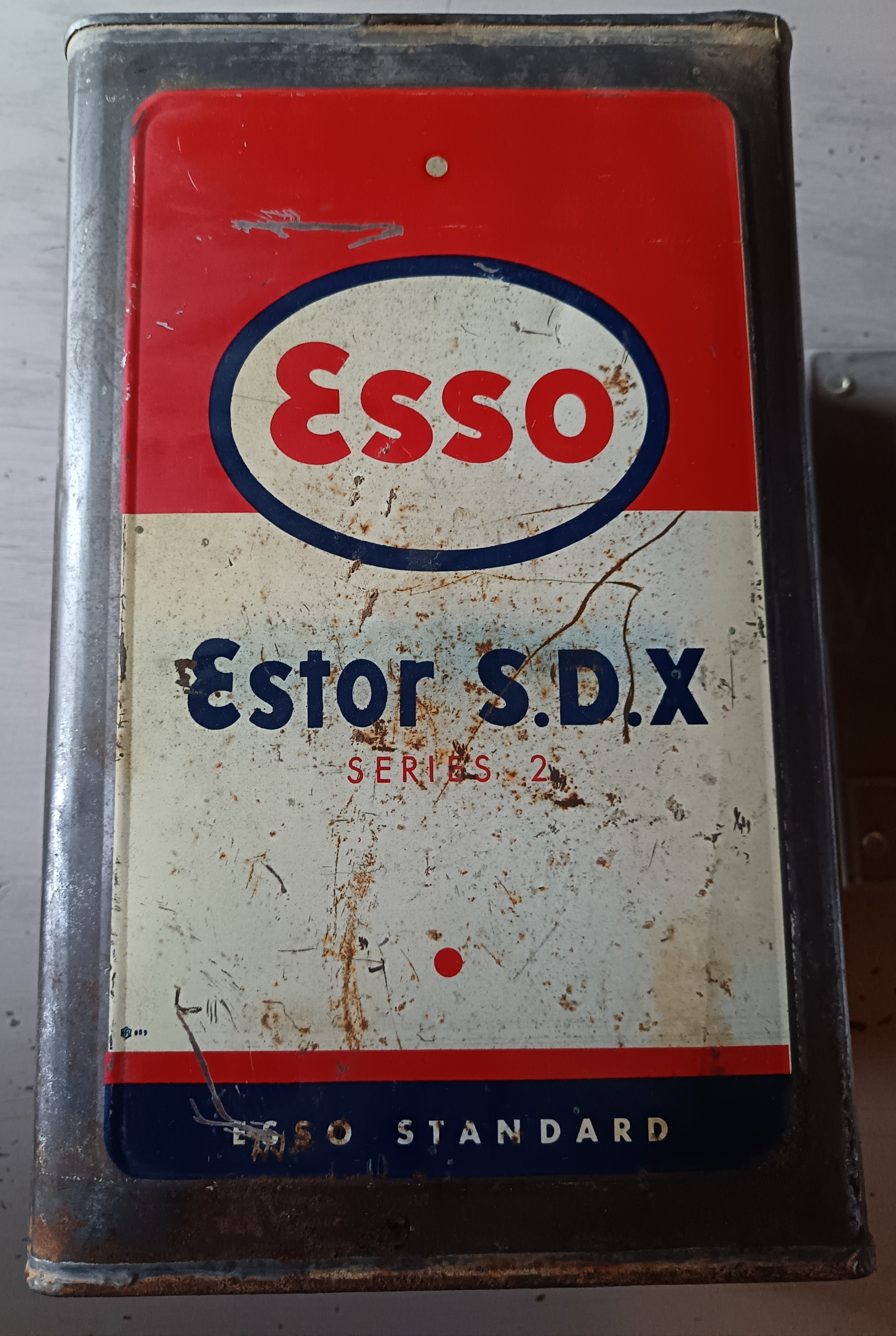 Bidon déco ESSO estor S.D.X Série 2