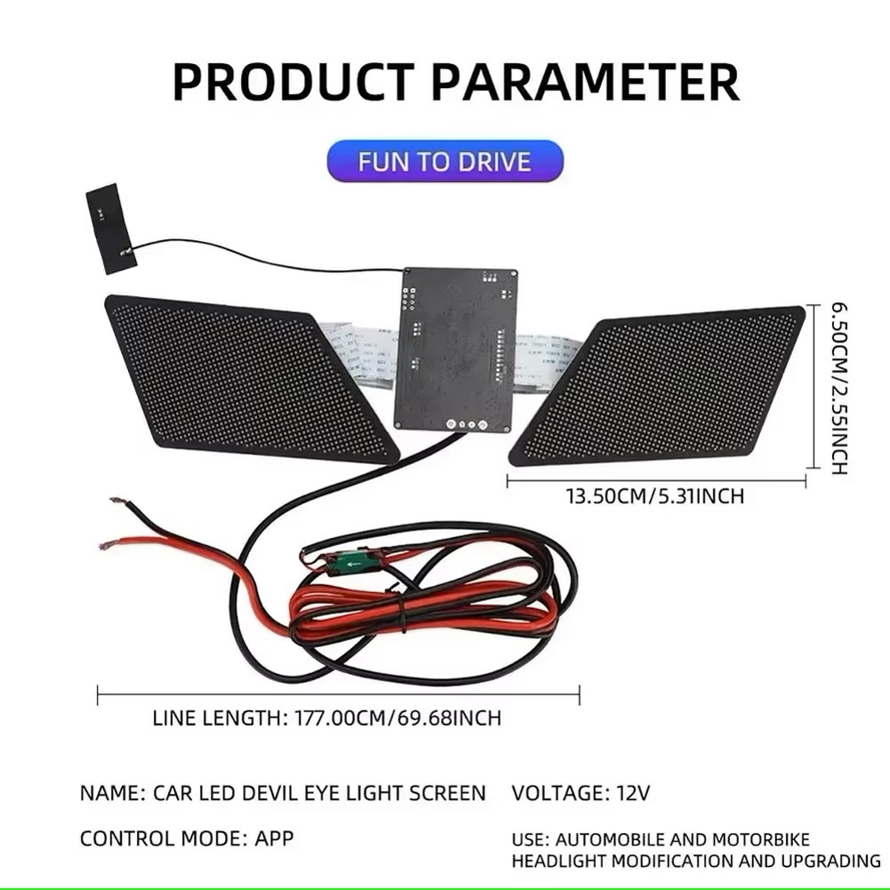 Panel flexible para faros
