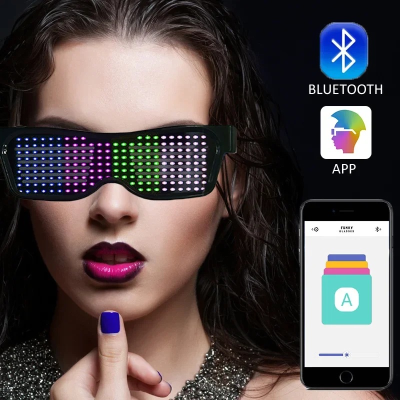Gafas luminosas LED
