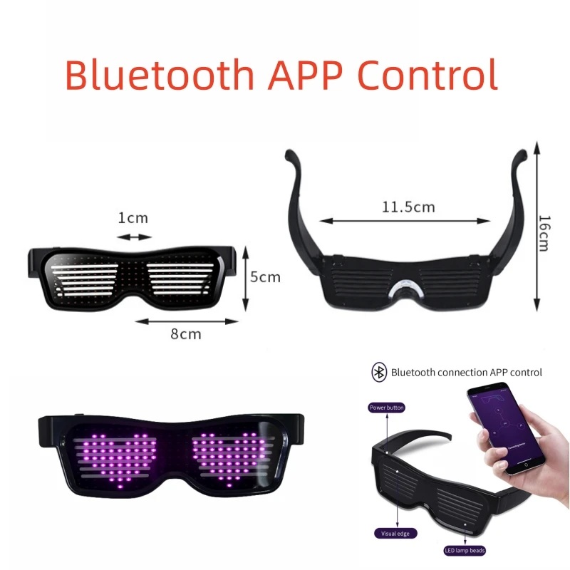 Gafas luminosas LED