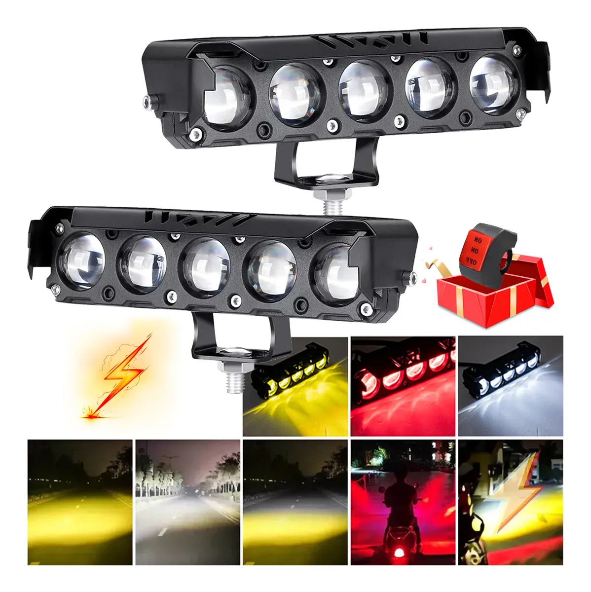 Luz Auxiliar Motocicleta