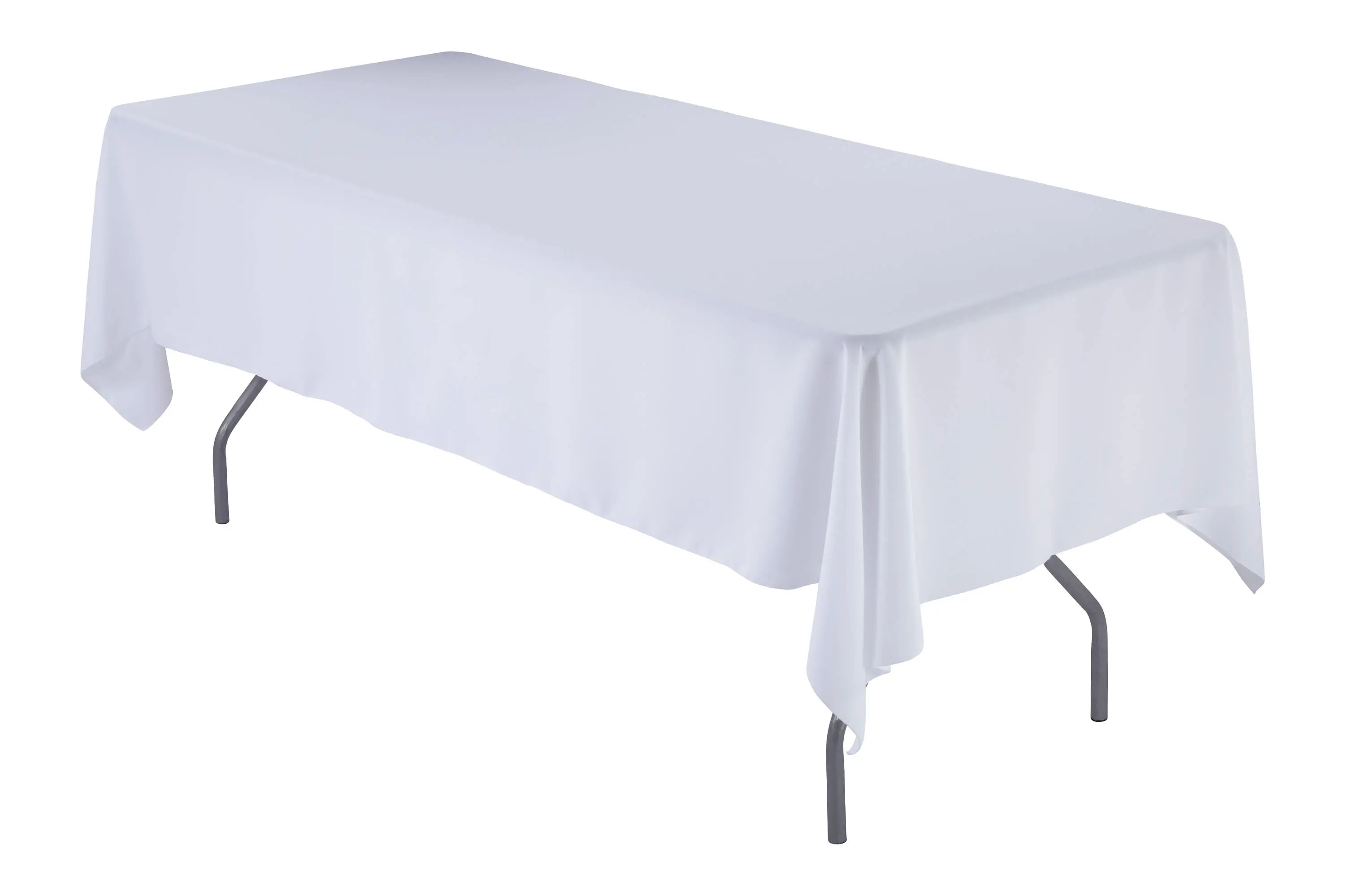 White Rectangular Tablecloths 6ft