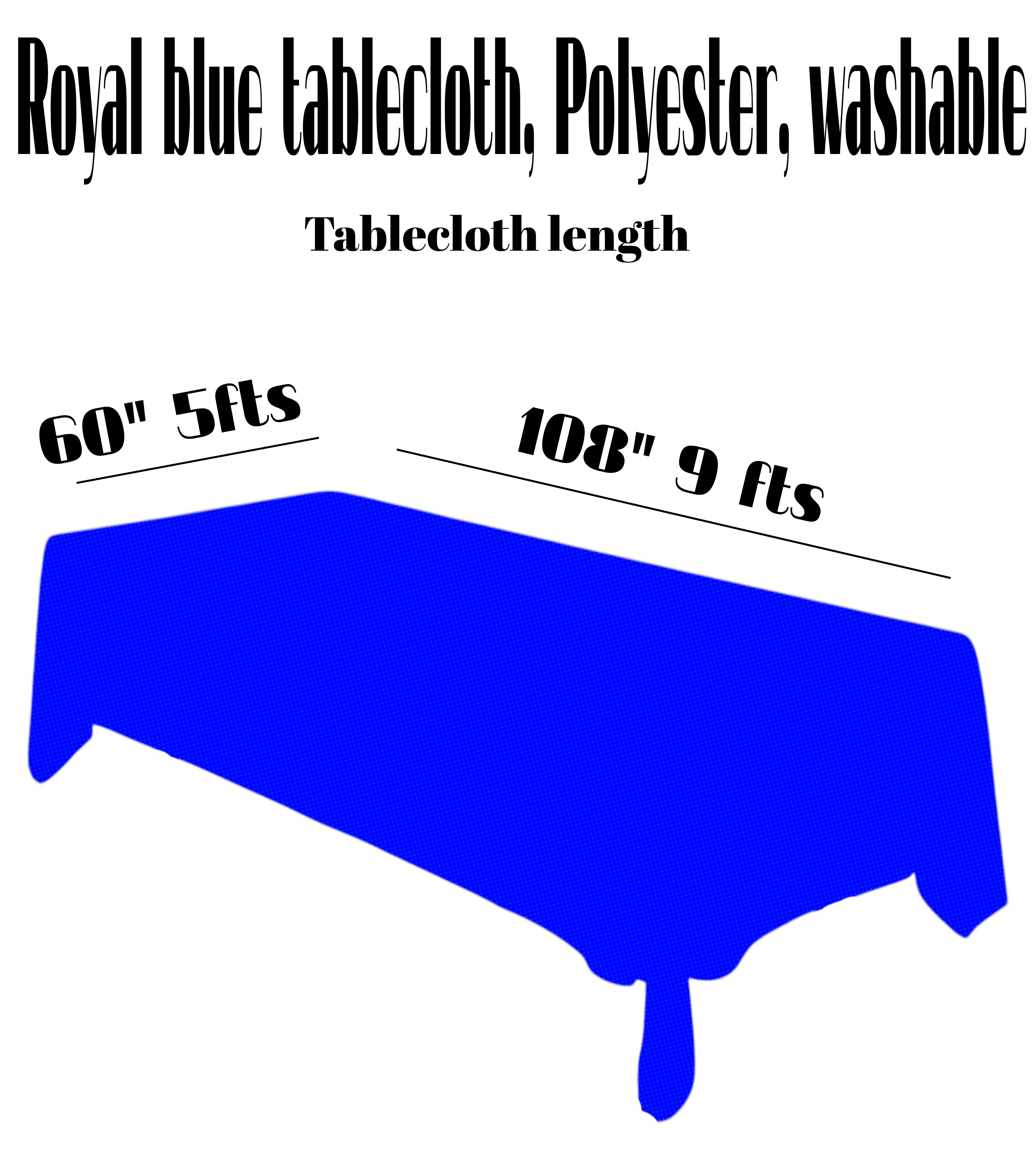 Royal B Rectangular Tablecloths
