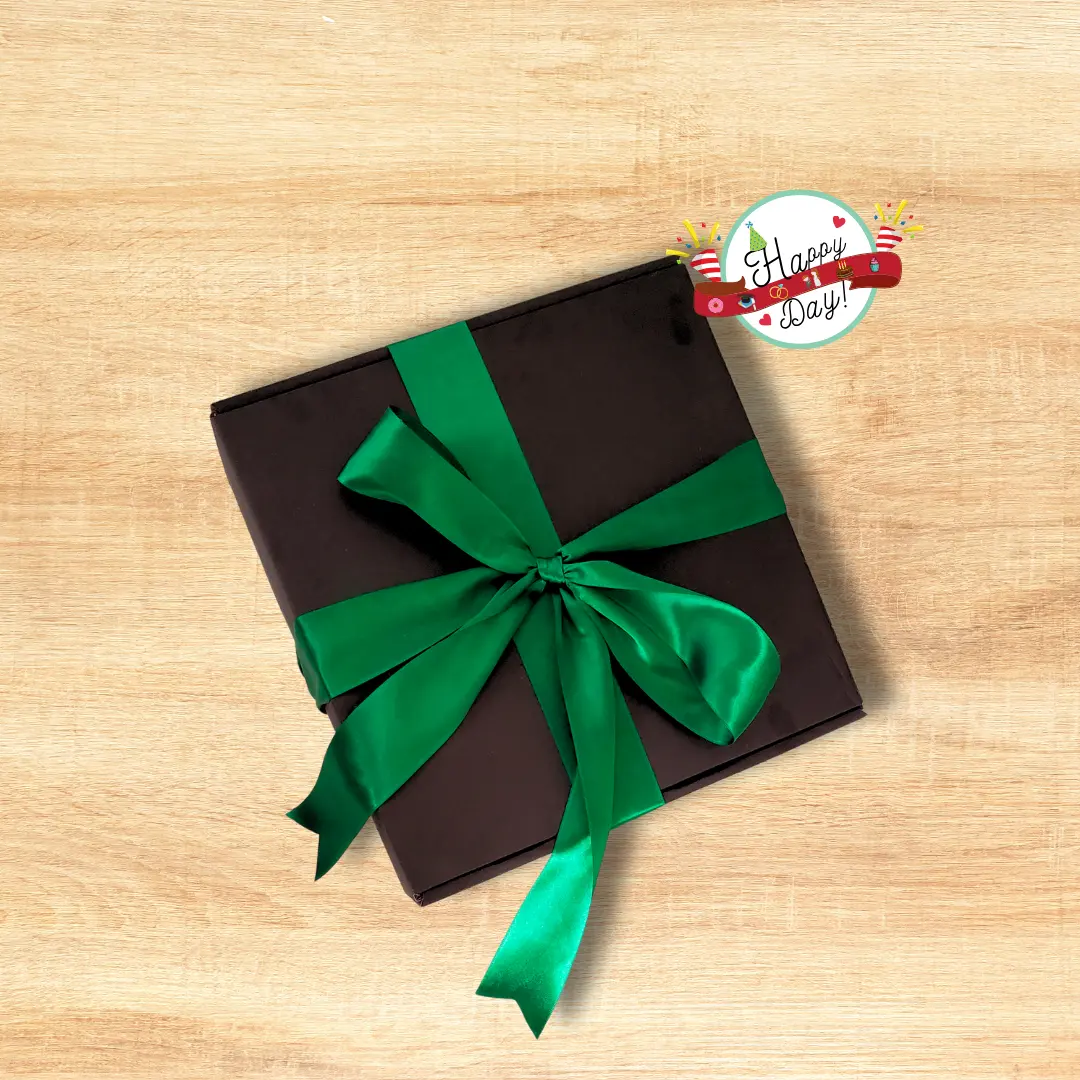 Box Lunch Negro Elegante
