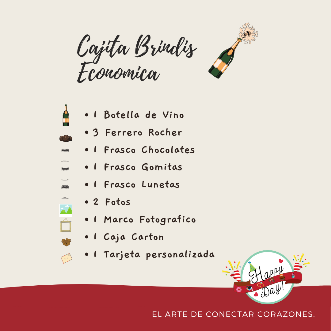 Cajita Brindis Económica