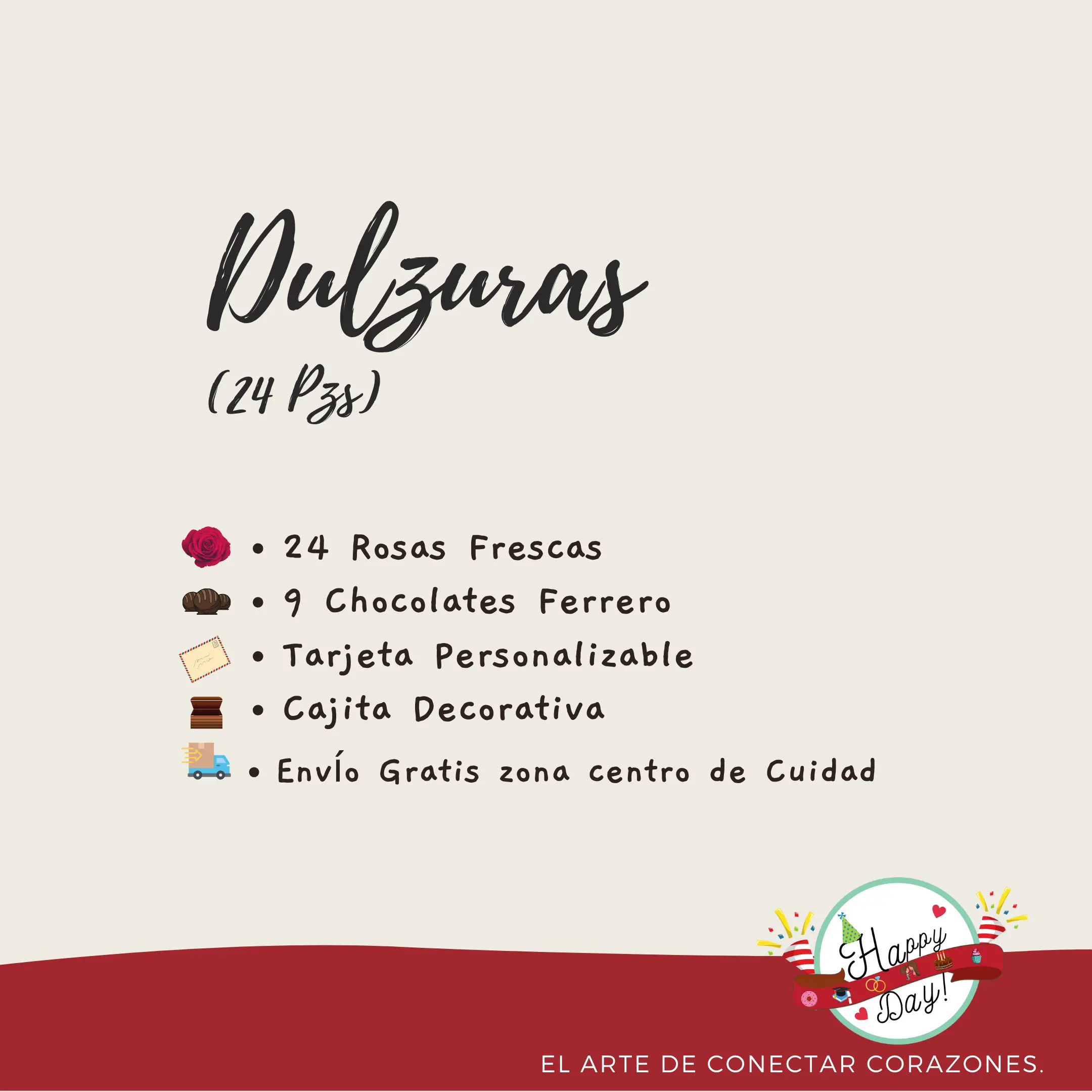 Dulzuras (24 pzs)
