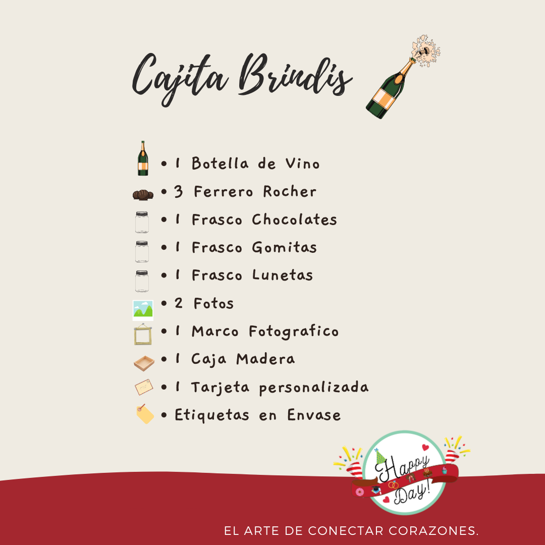 Cajita Brindis Premium