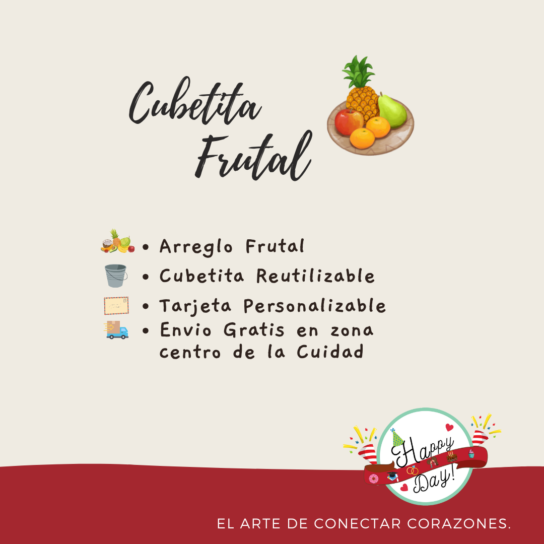 Cubetita Frutal Happy