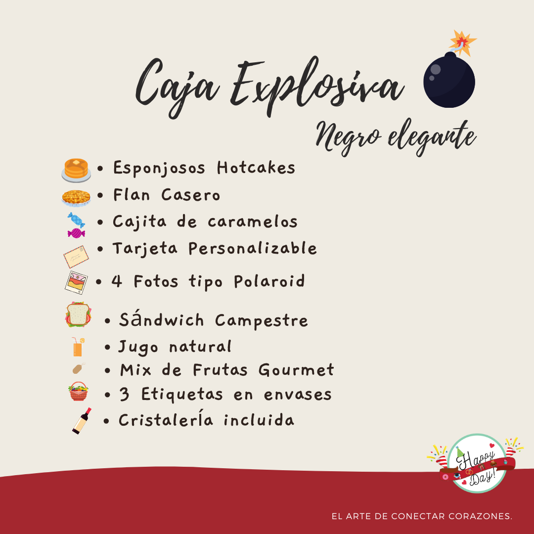 Caja Explosiva Blanco