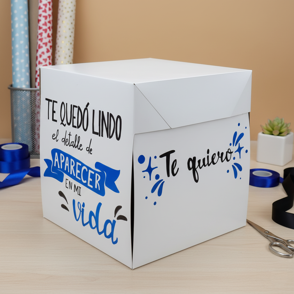 Caja Explosiva Blanco