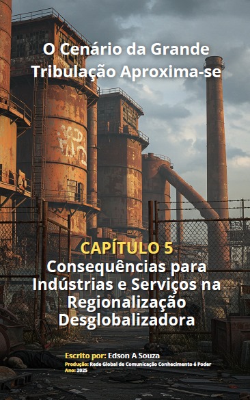 Ebook Série "O cenário da Grande Tribulação Aproxima-se!" - Capítulo 5 - Consequências para Indústrias e Serviços na Regionalização Desglobalizadora