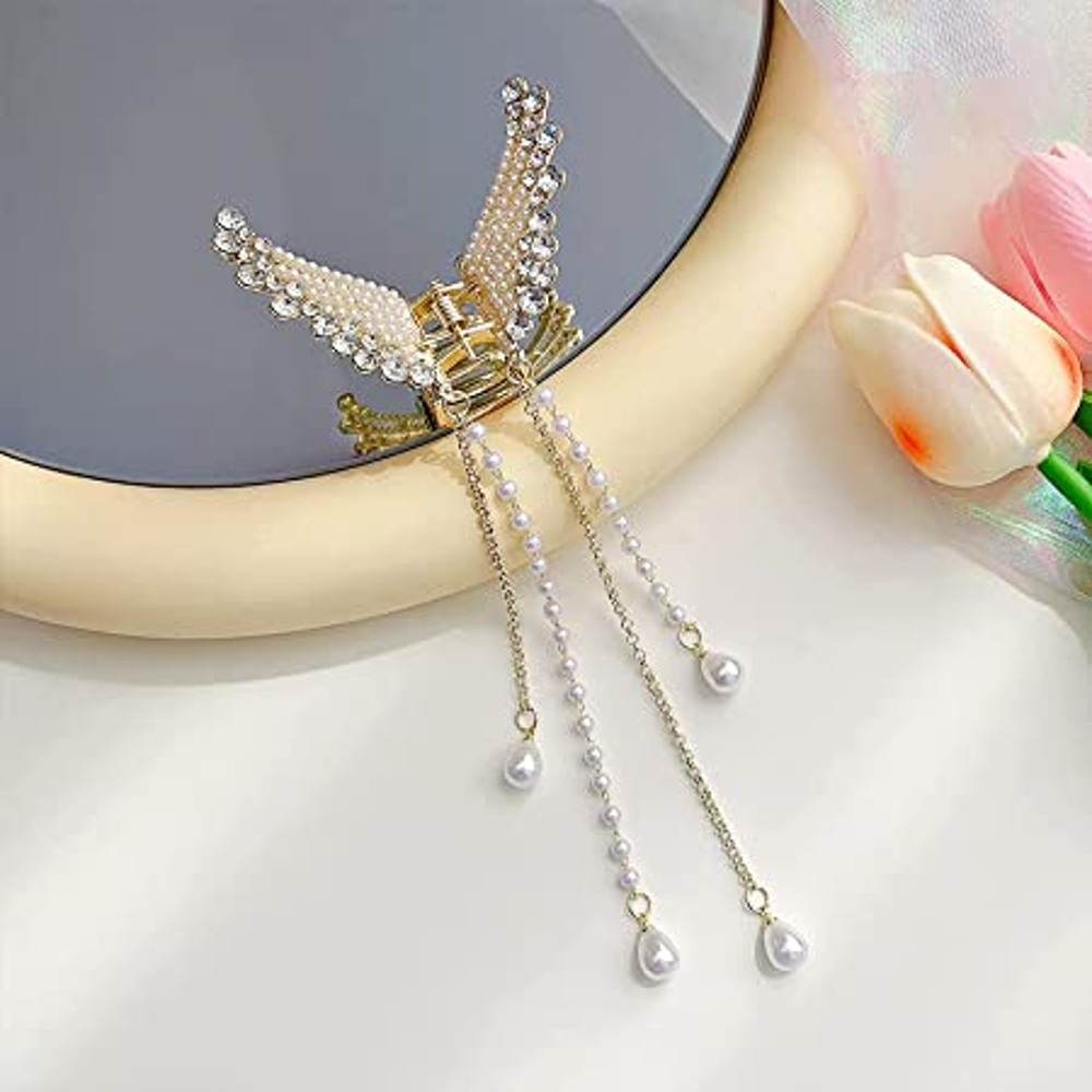 Elegant Pearl Hair Clip