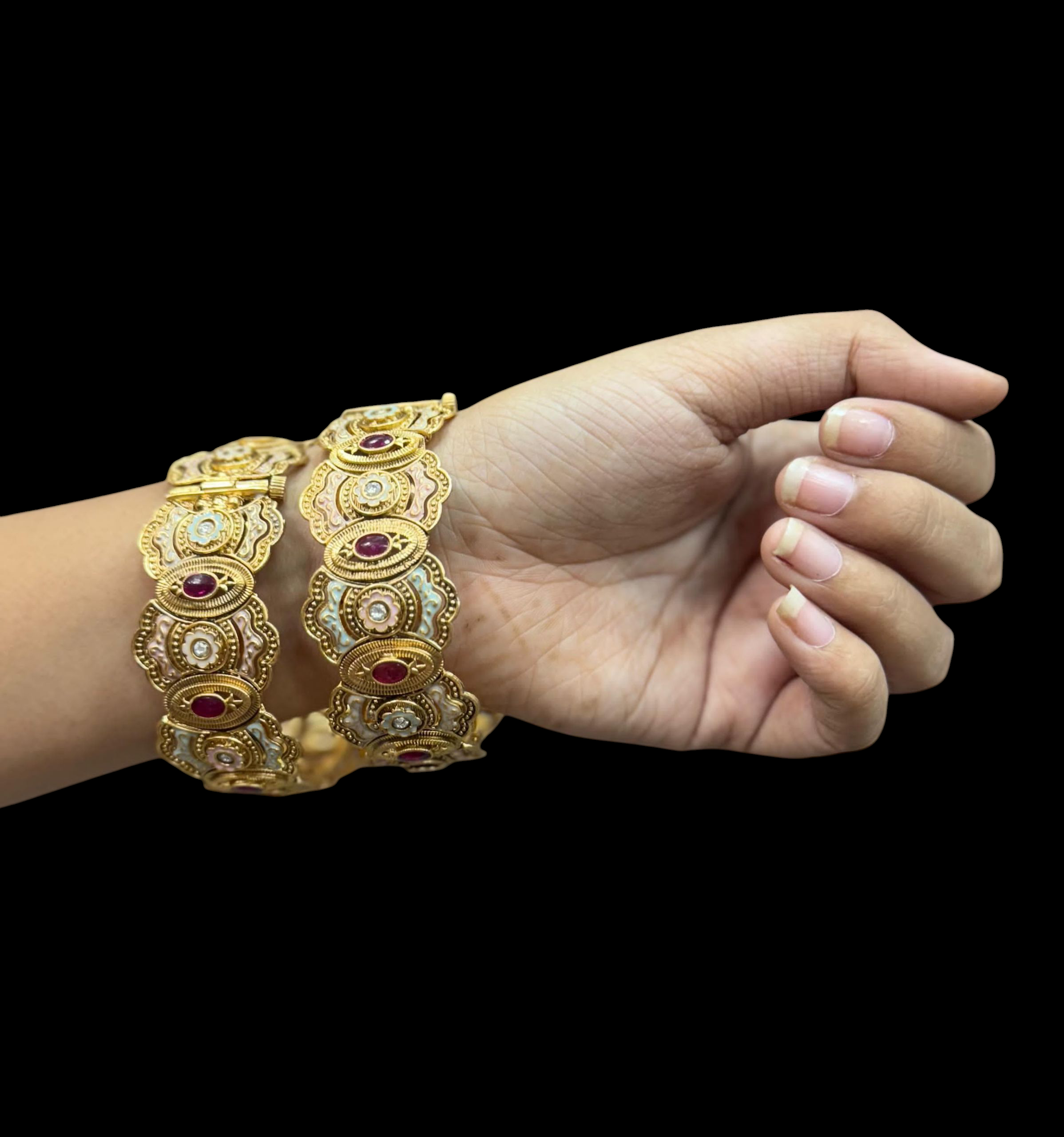 Traditional Gold Plated Bangles